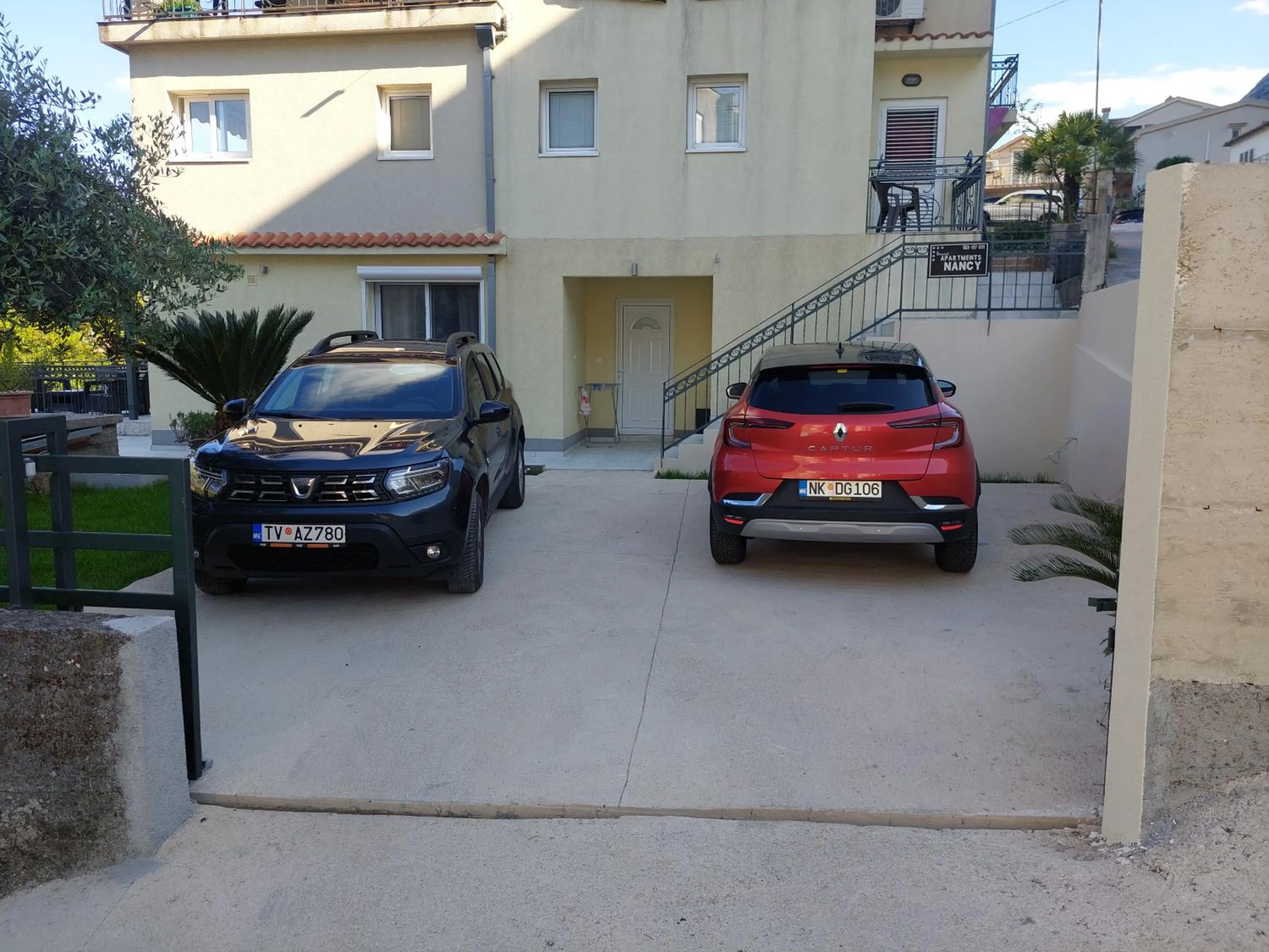 Parking in Apartments Nancy