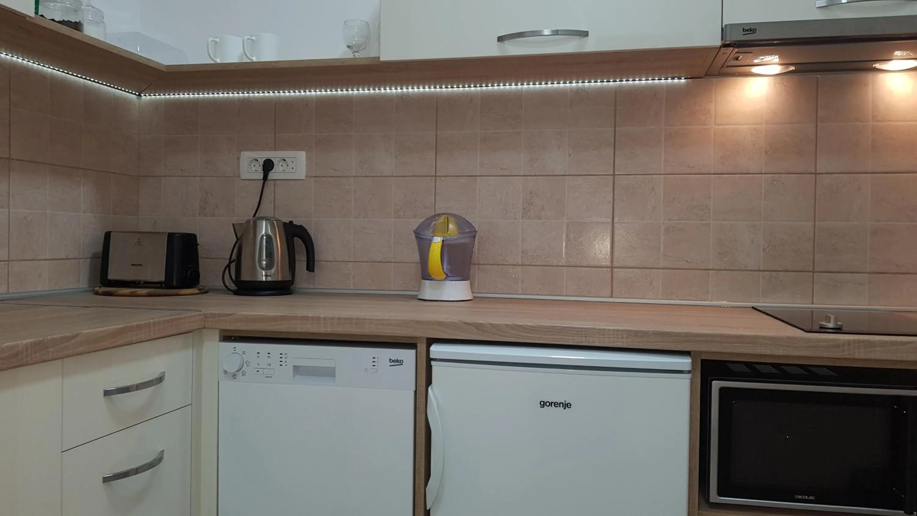 Kitchen or kitchenette in Apartments Nancy