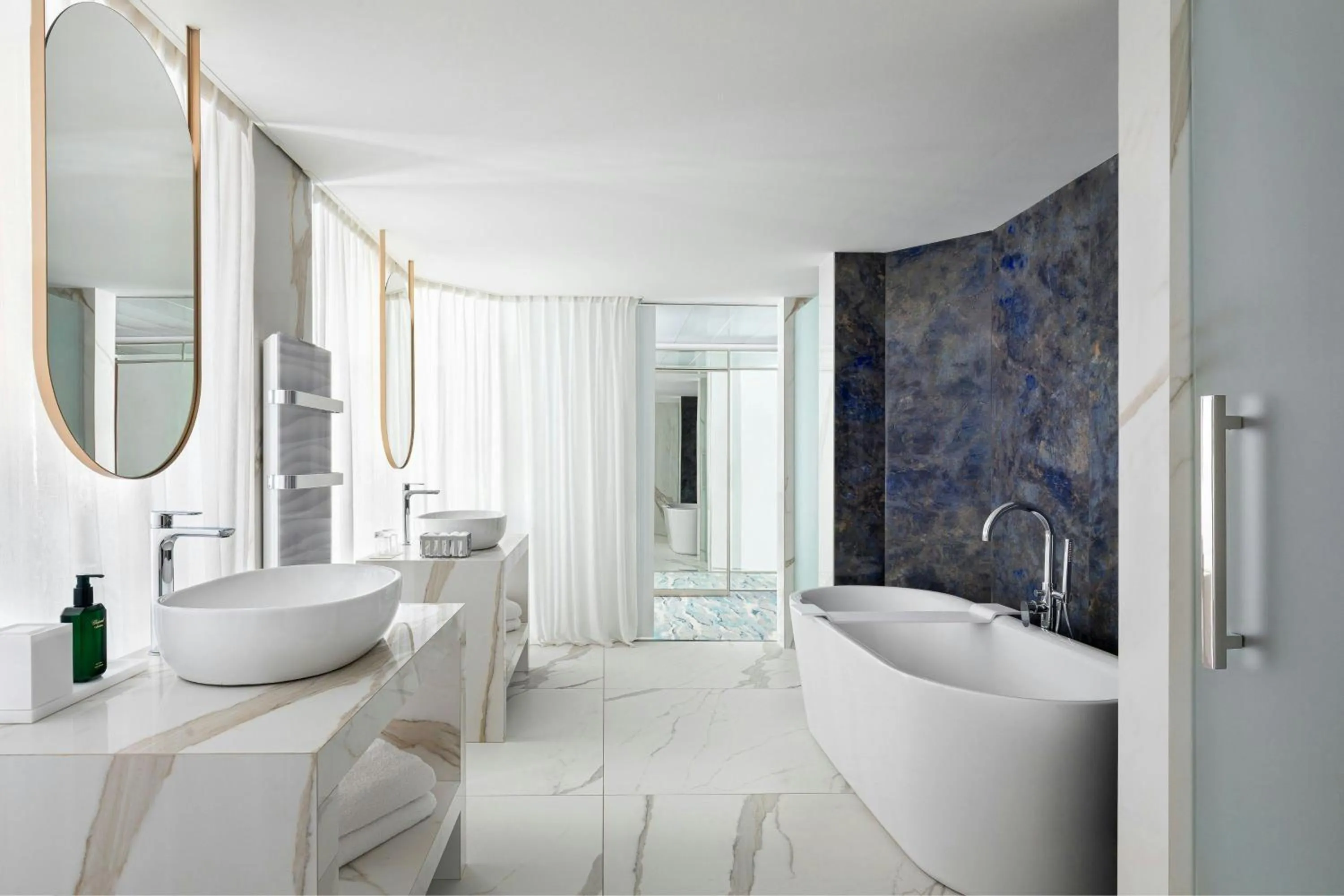 Bathroom in JW Marriott Cannes
