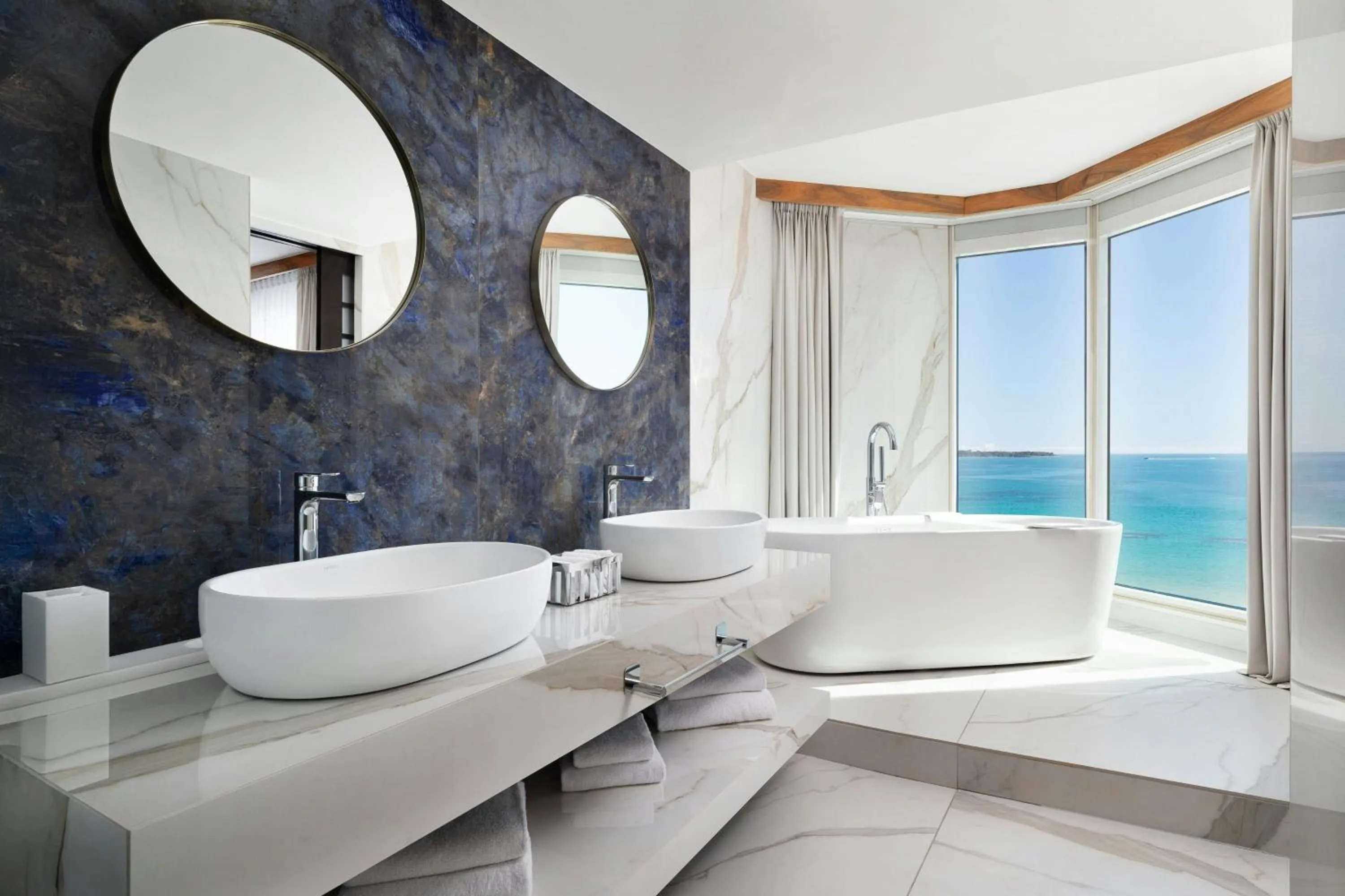 Bathroom in JW Marriott Cannes