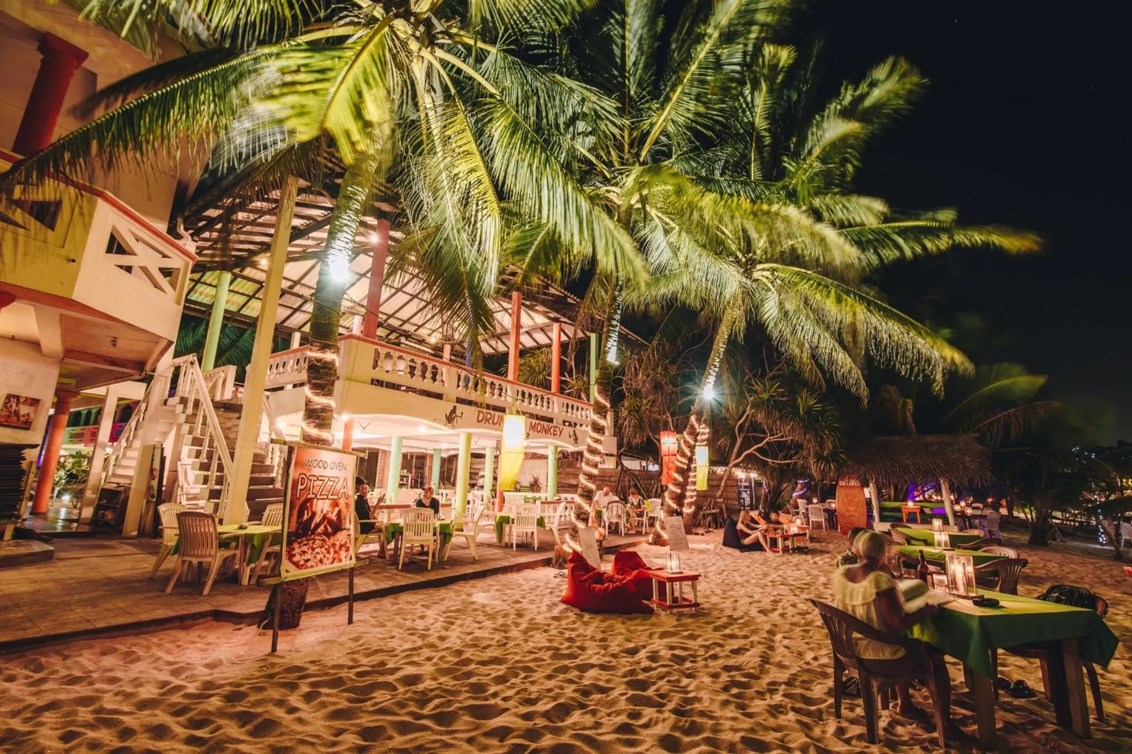 Night in International Beach Hotel & Restaurant