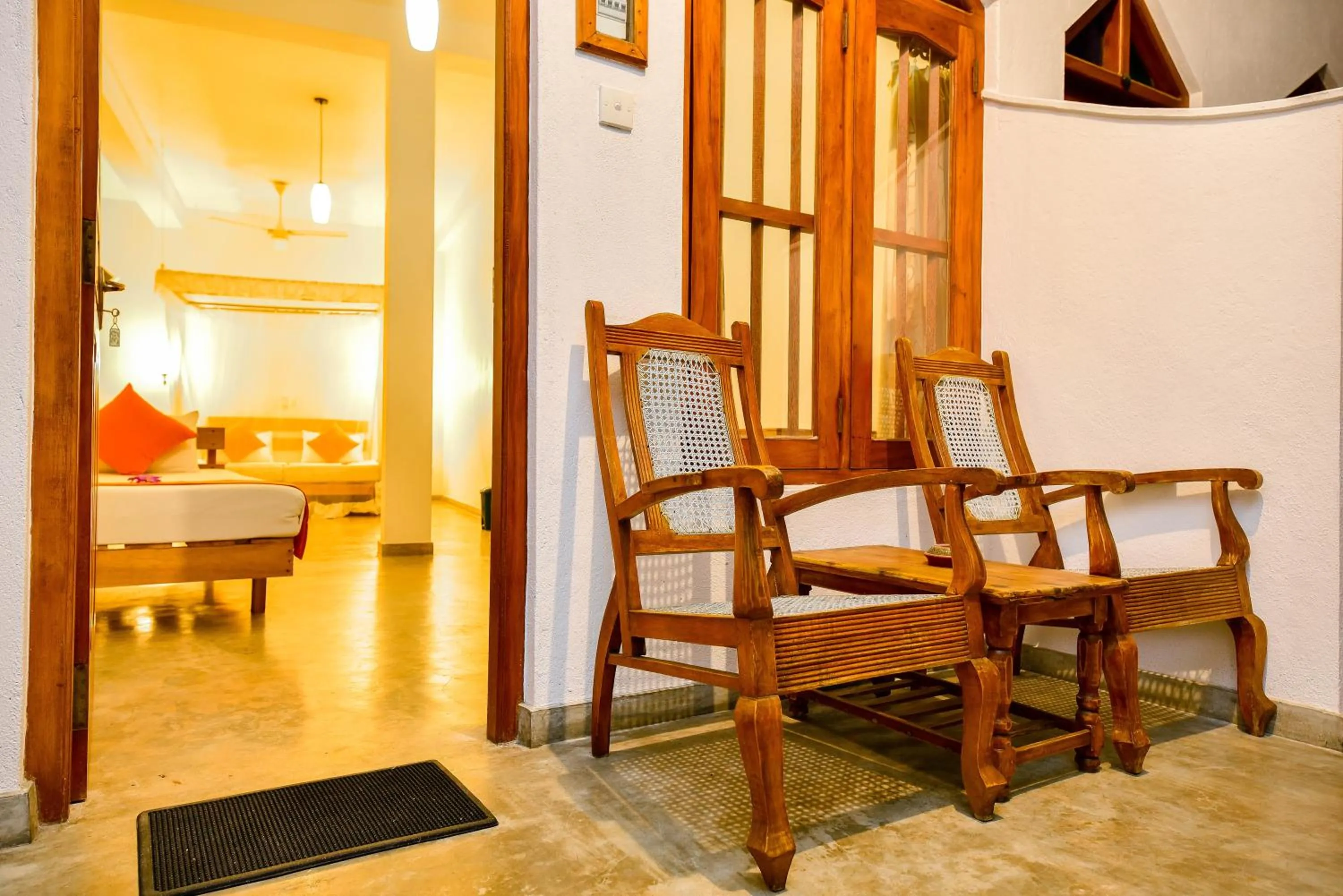 Balcony/Terrace in International Beach Hotel & Restaurant