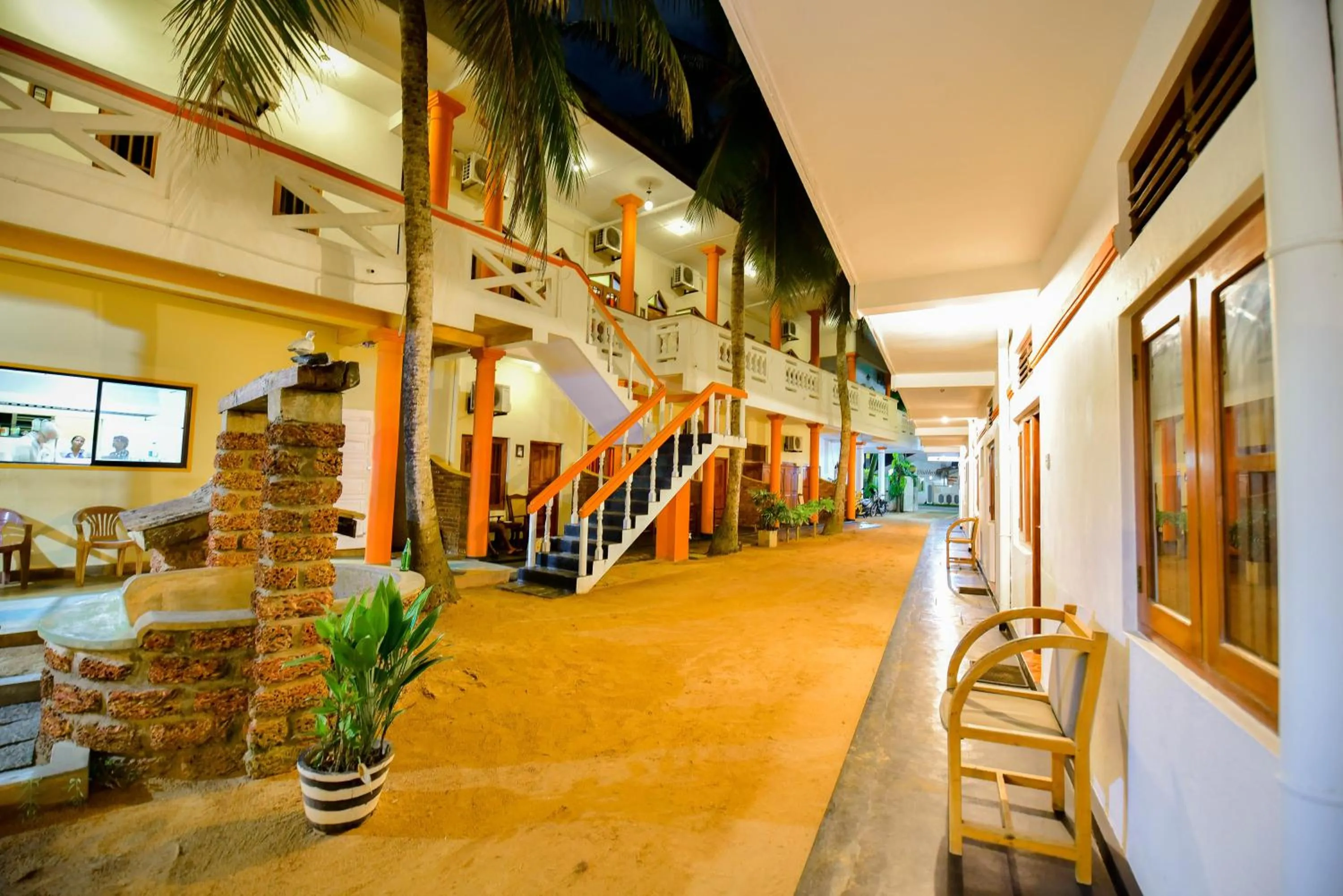 Facade/entrance in International Beach Hotel & Restaurant