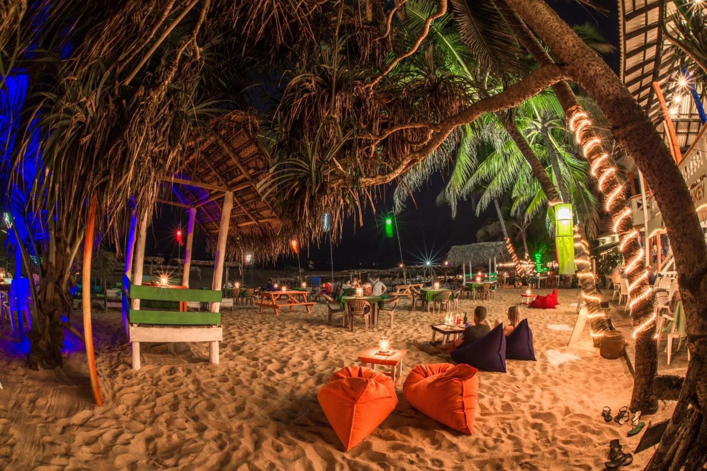 Night in International Beach Hotel & Restaurant