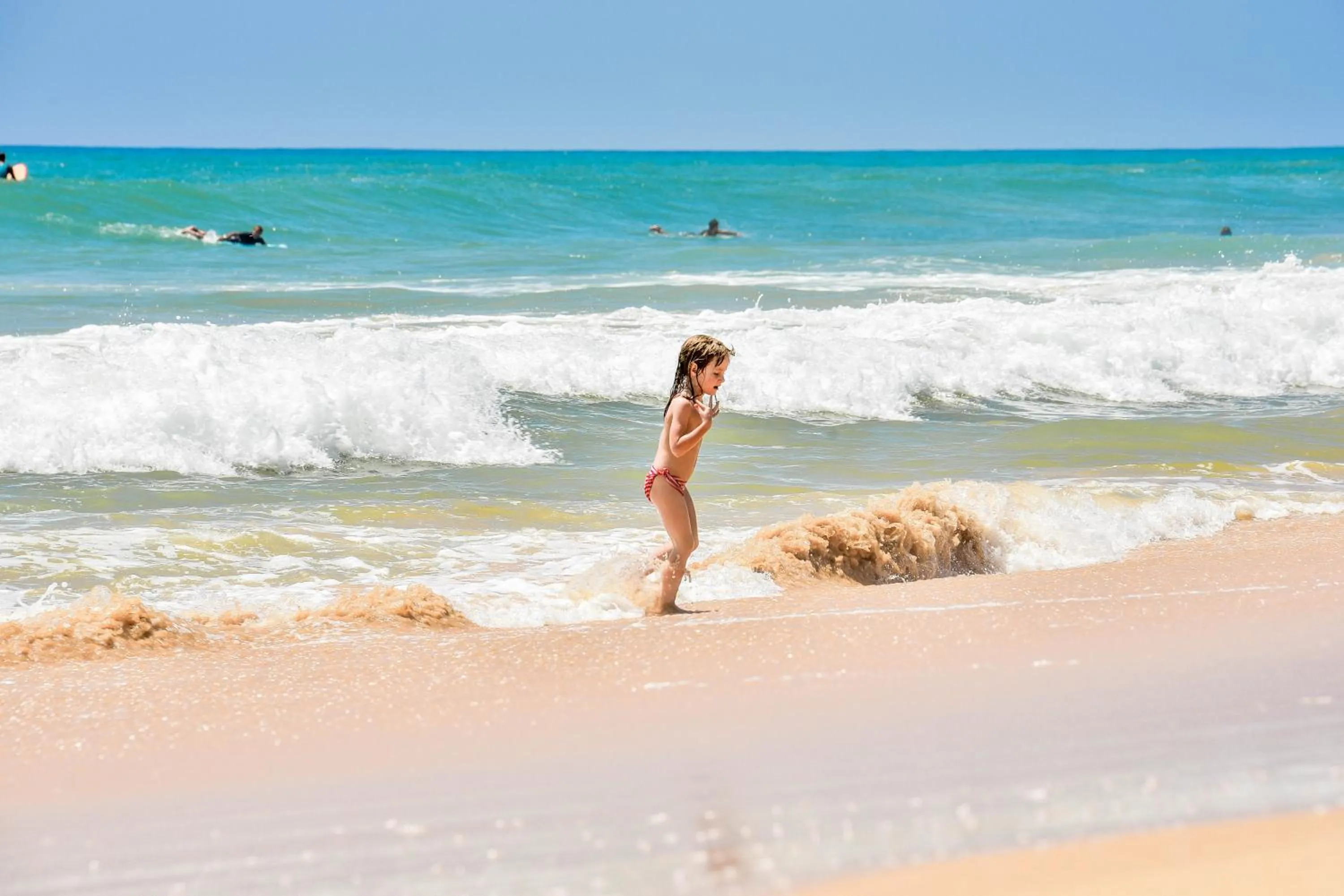 children in International Beach Hotel & Restaurant