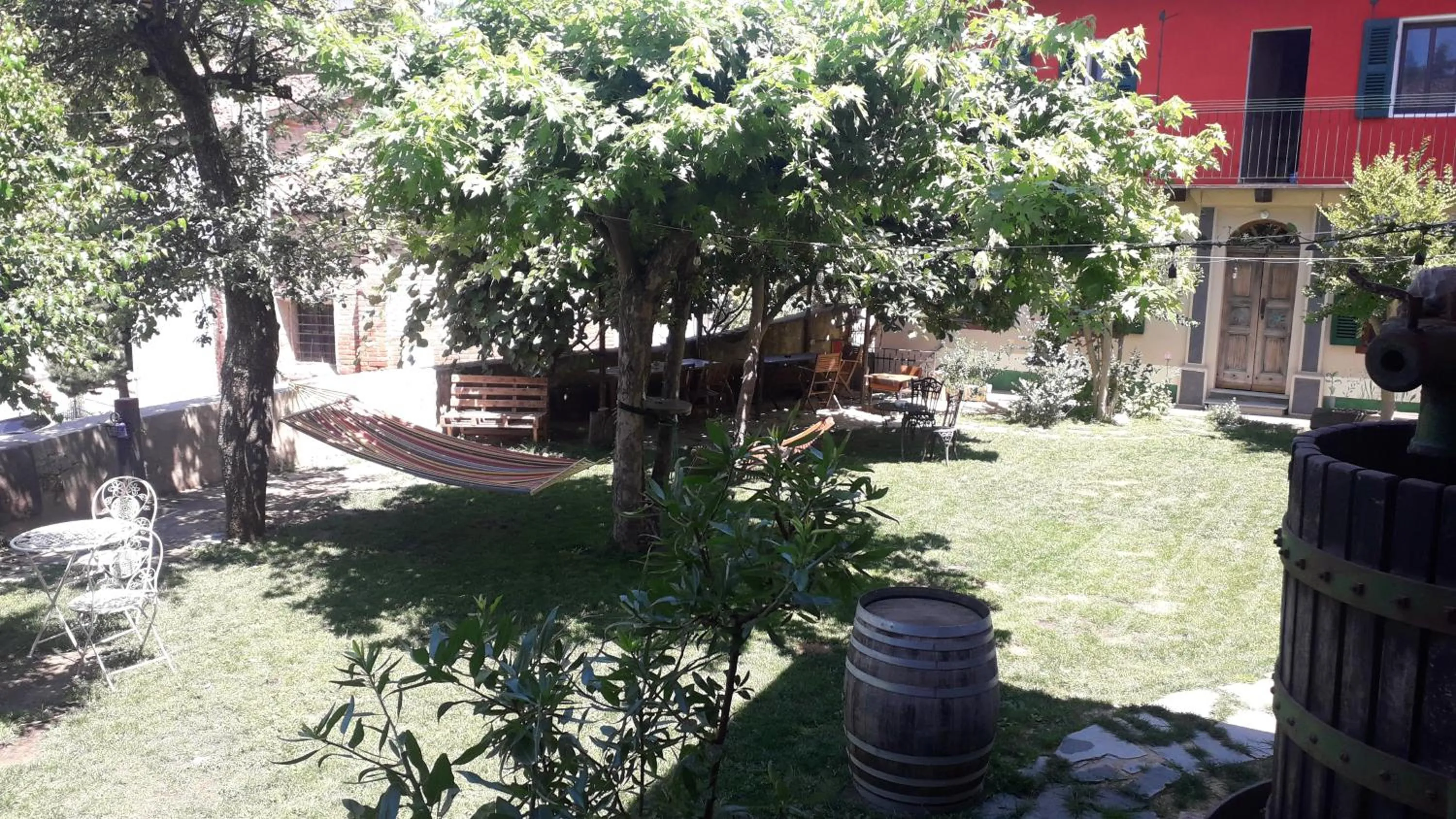 Garden view in PocoBurro Ca' d'arte