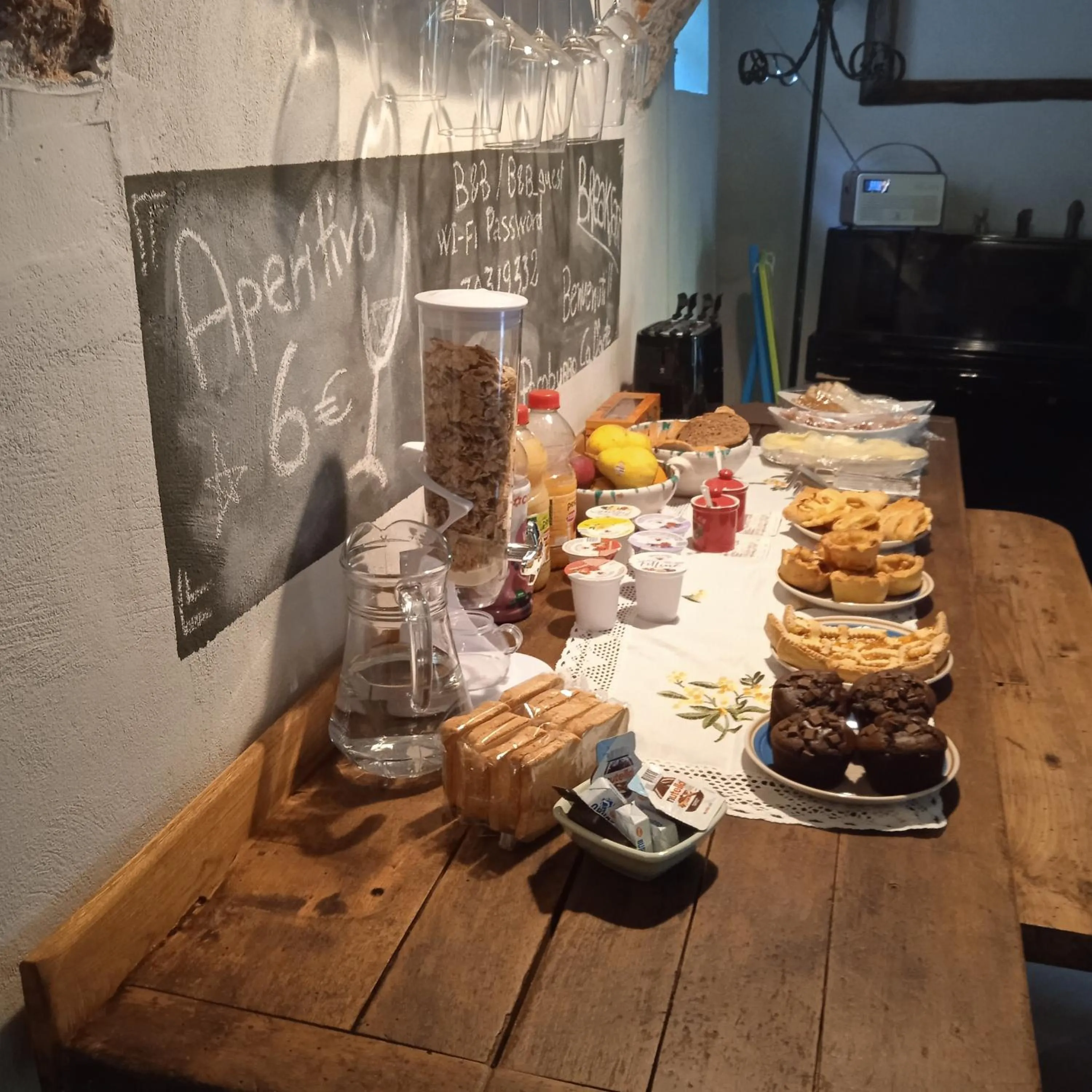 Breakfast in PocoBurro Ca' d'arte