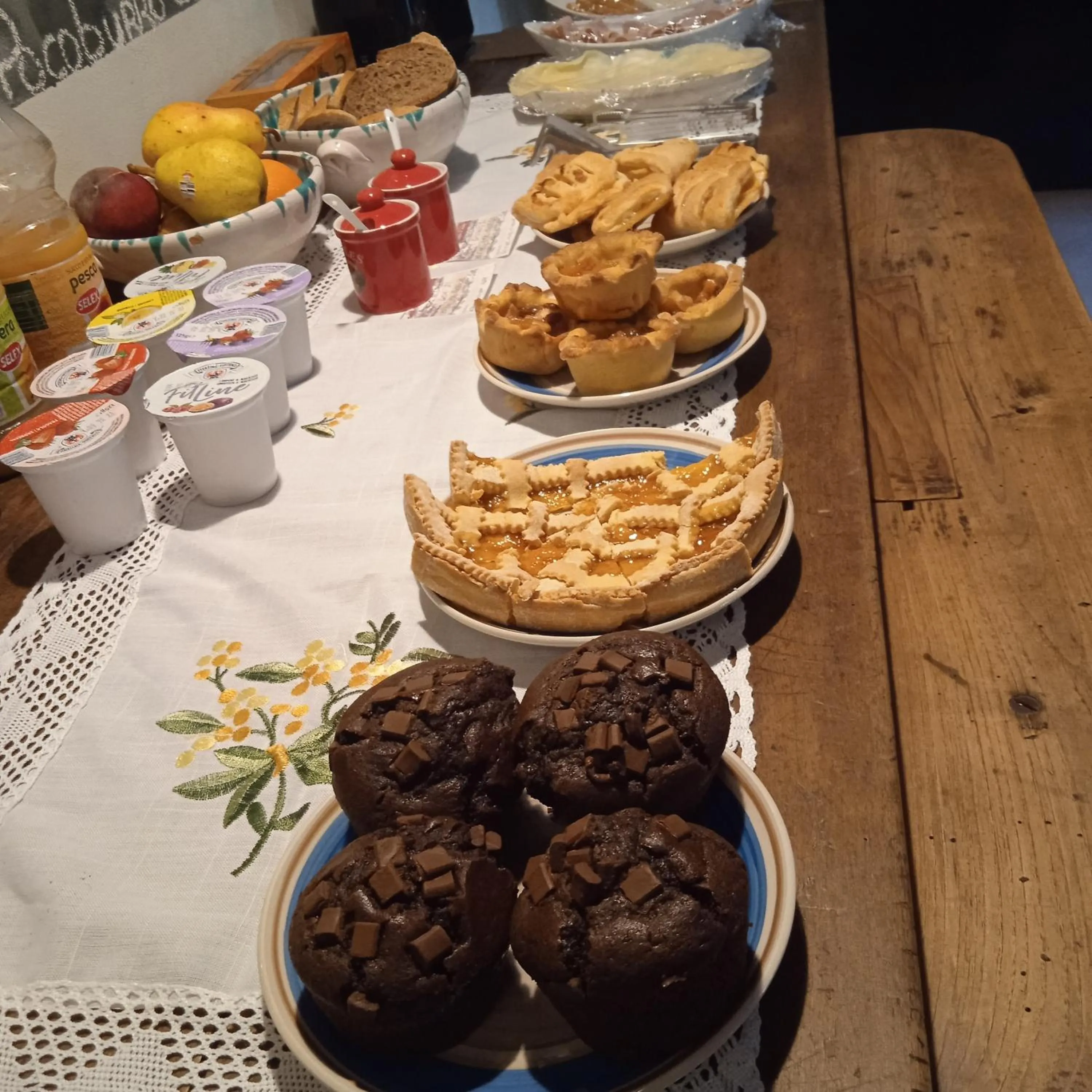 Italian breakfast in PocoBurro Ca' d'arte