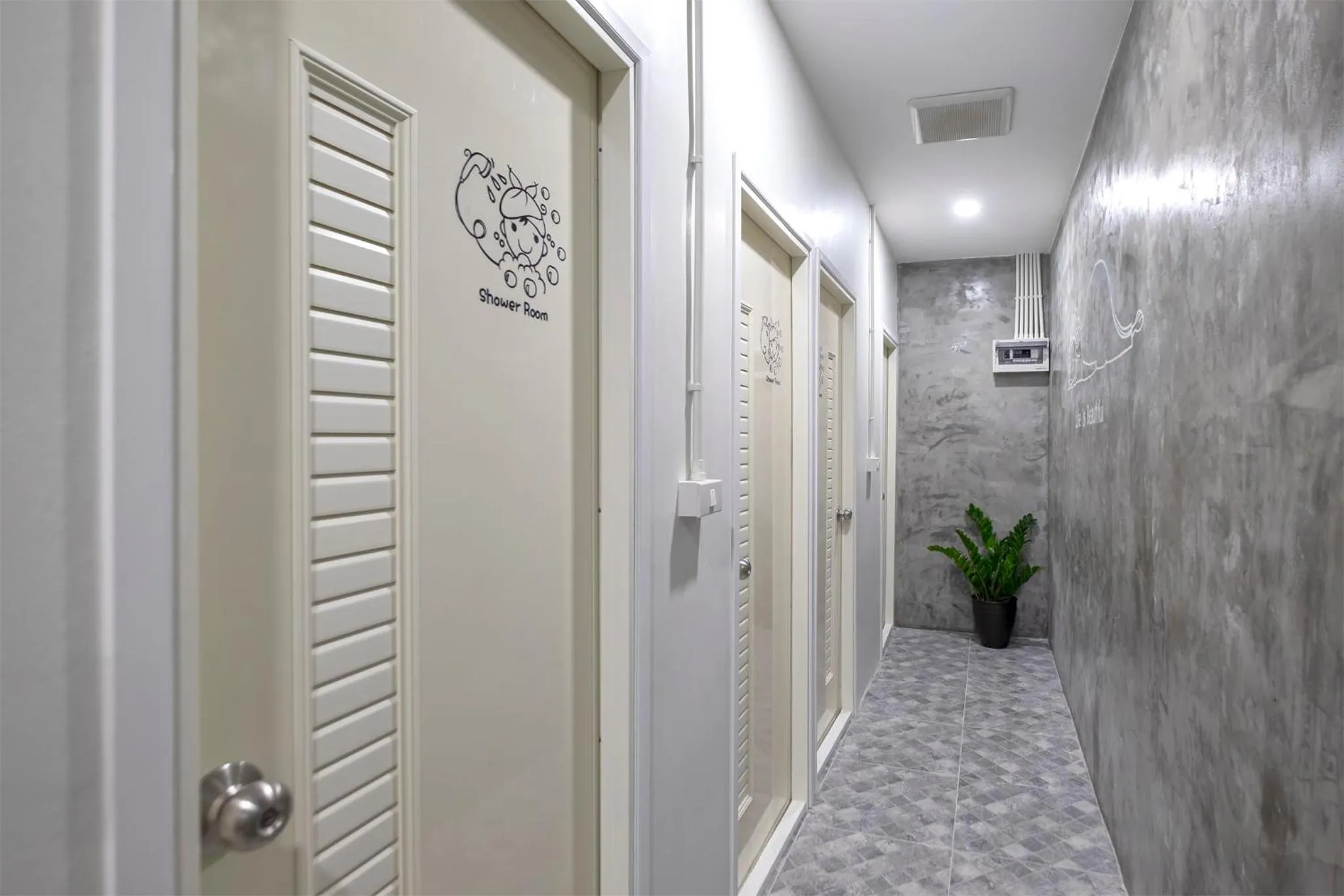 Toilet in BED Friends Poshtel