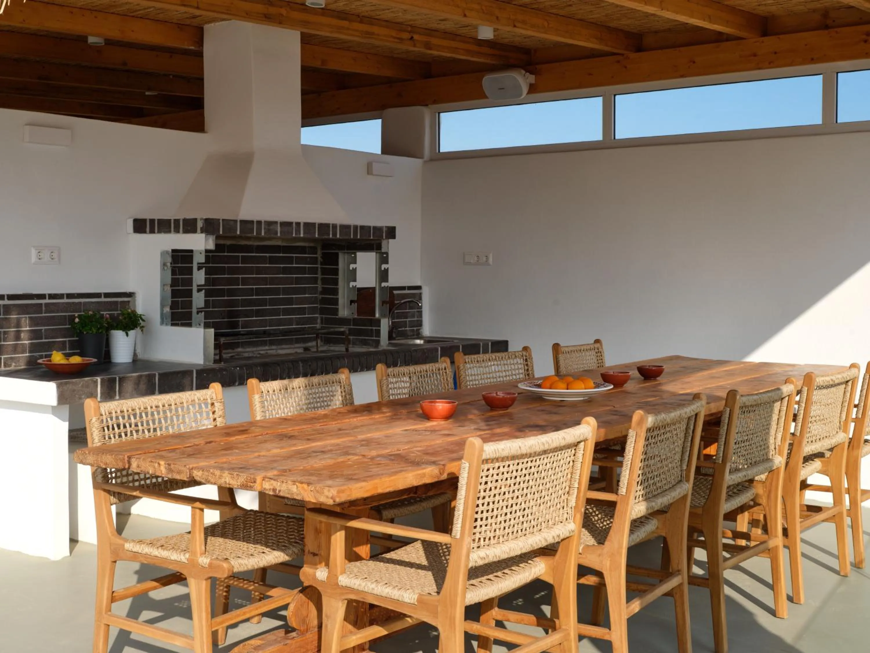 BBQ facilities in Blue Mare Villas