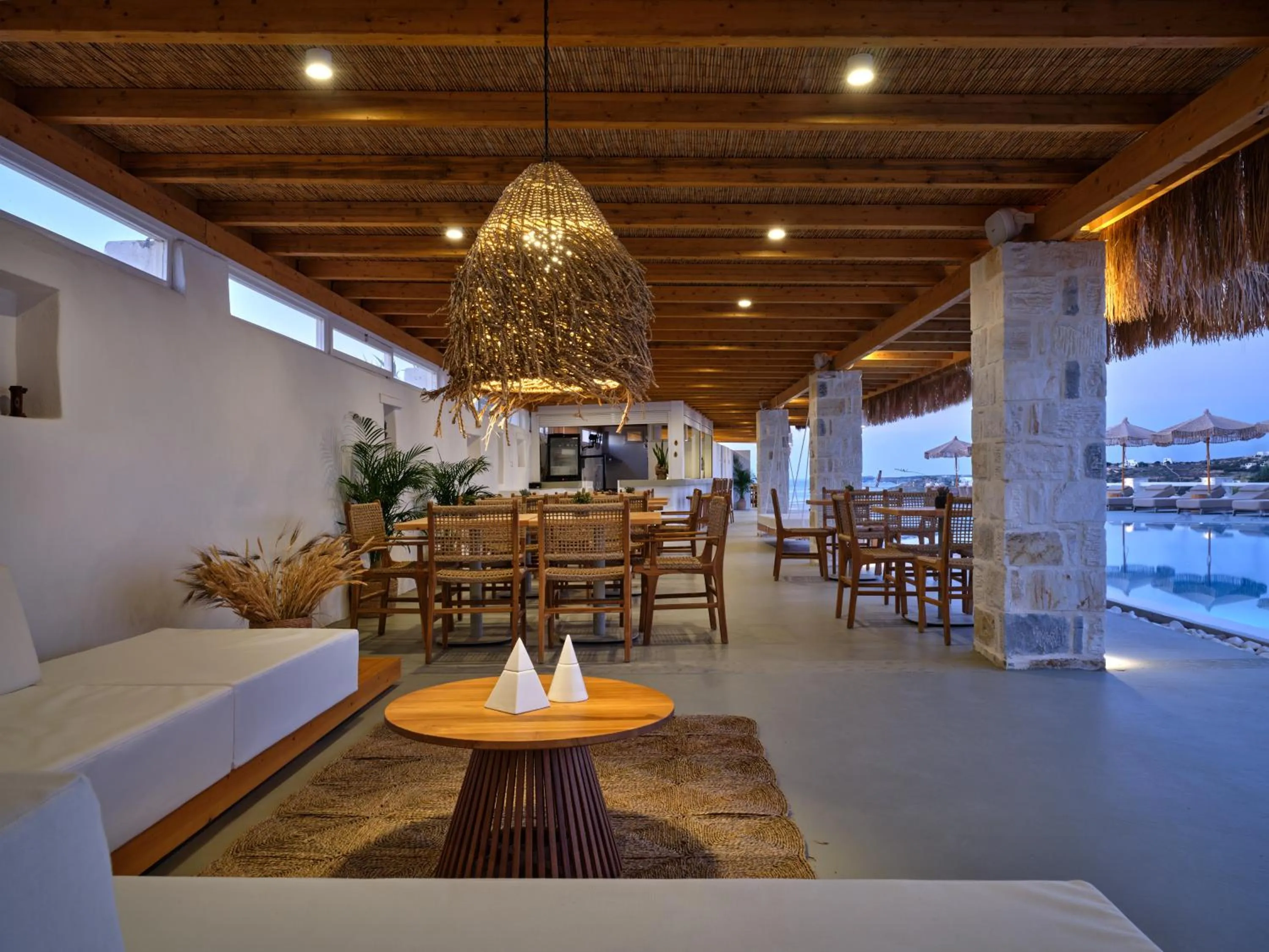 Area and facilities in Blue Mare Villas