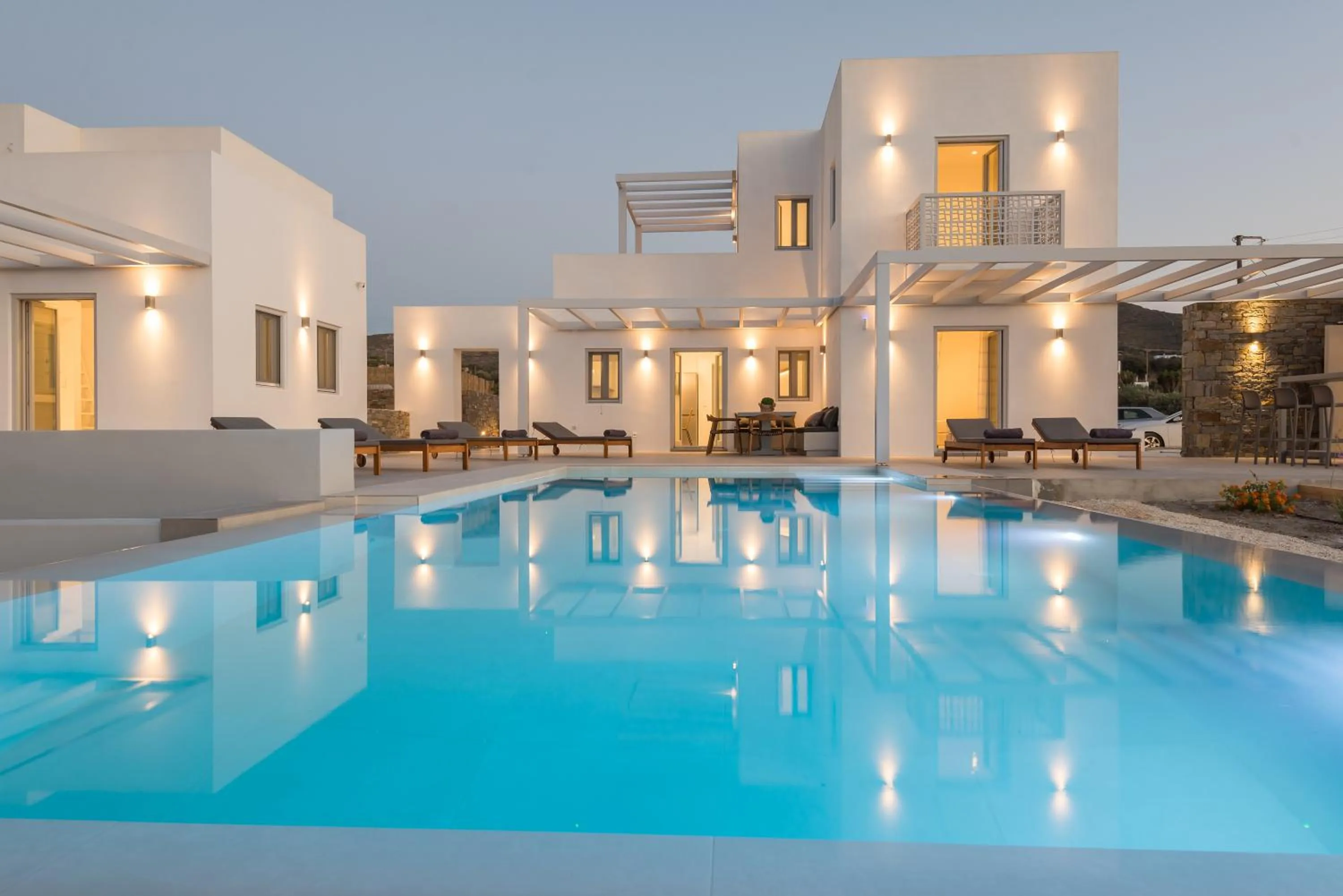 Swimming pool in Blue Mare Villas