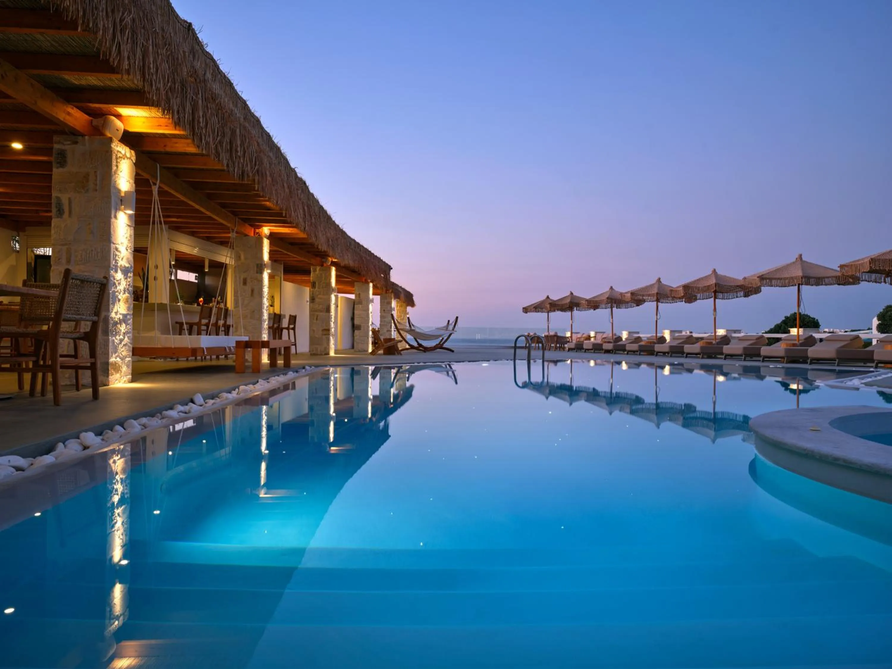 Swimming pool in Blue Mare Villas