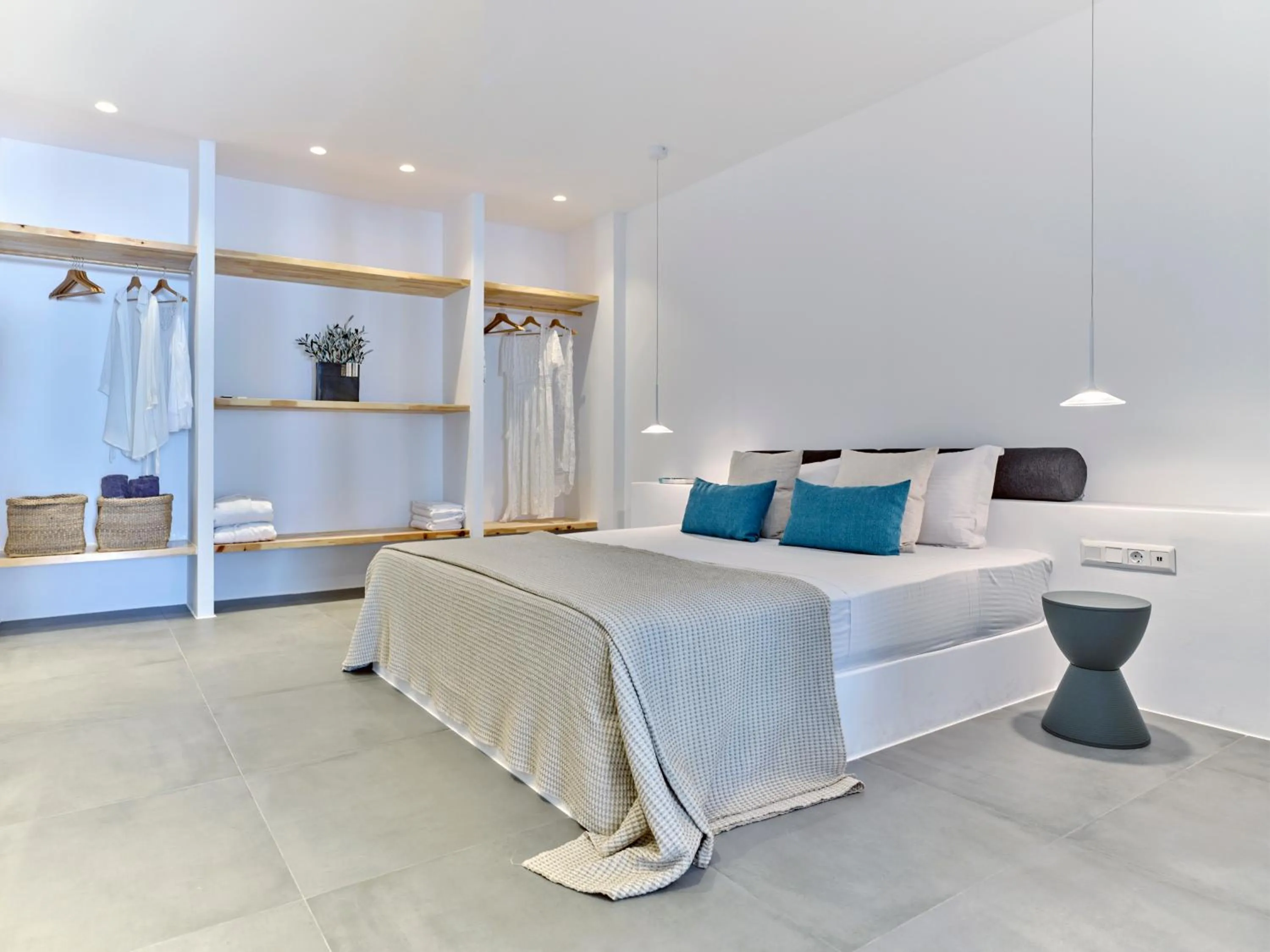 Bedroom, Bed in Blue Mare Villas