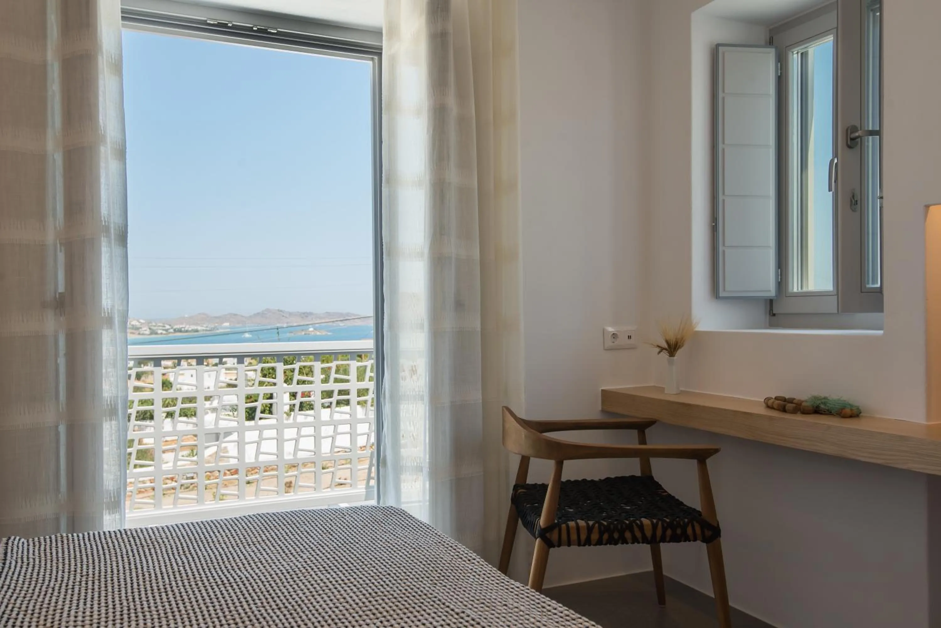 Bedroom, Bed in Blue Mare Villas