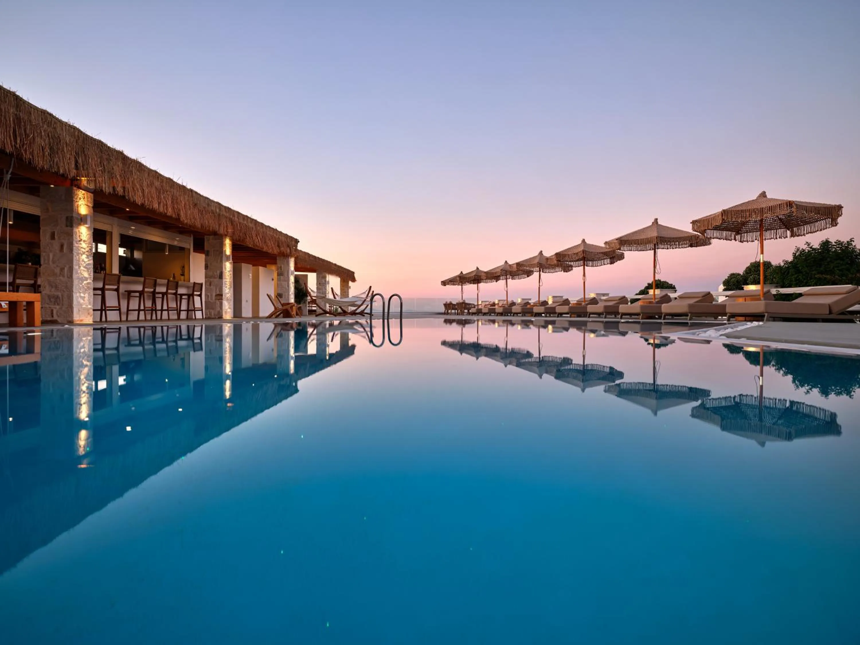 Swimming pool in Blue Mare Villas