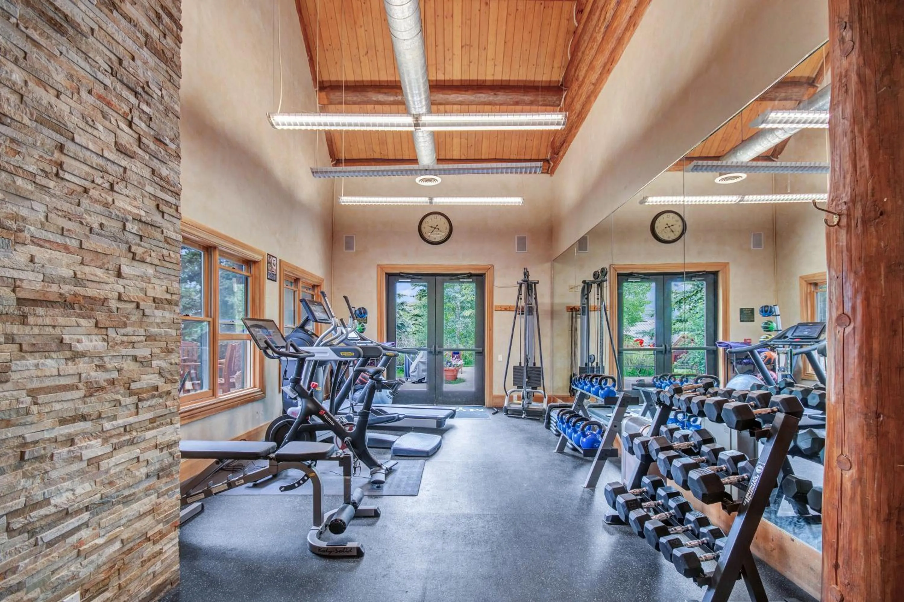 Fitness centre/facilities in Mountain Lodge Telluride
