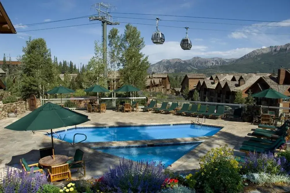 Swimming pool in Mountain Lodge Telluride Swimming pool in Mountain Lodge Telluride
