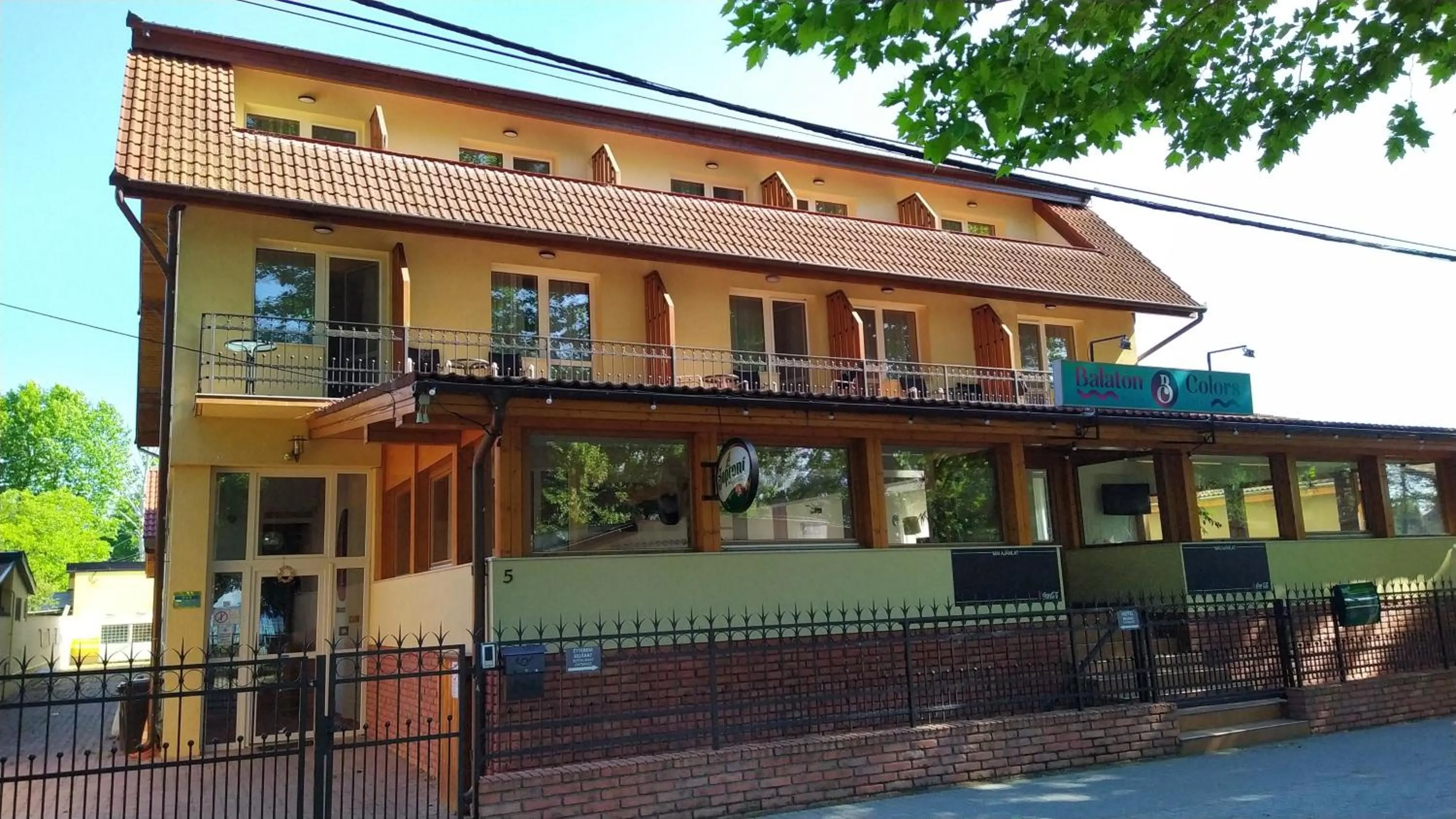 Property building in Balaton Colors Beach Hotel