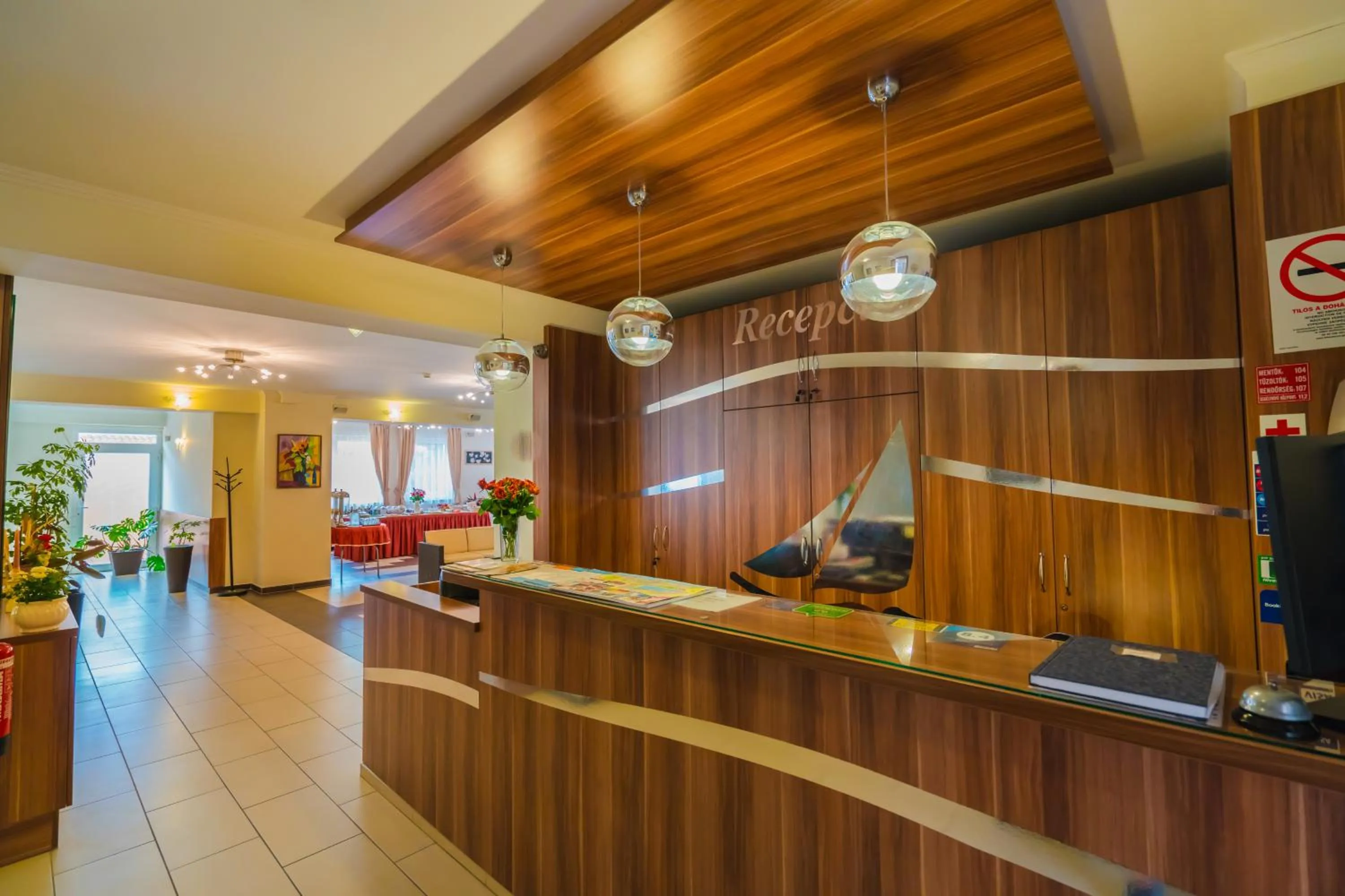 Lobby or reception in Balaton Colors Beach Hotel