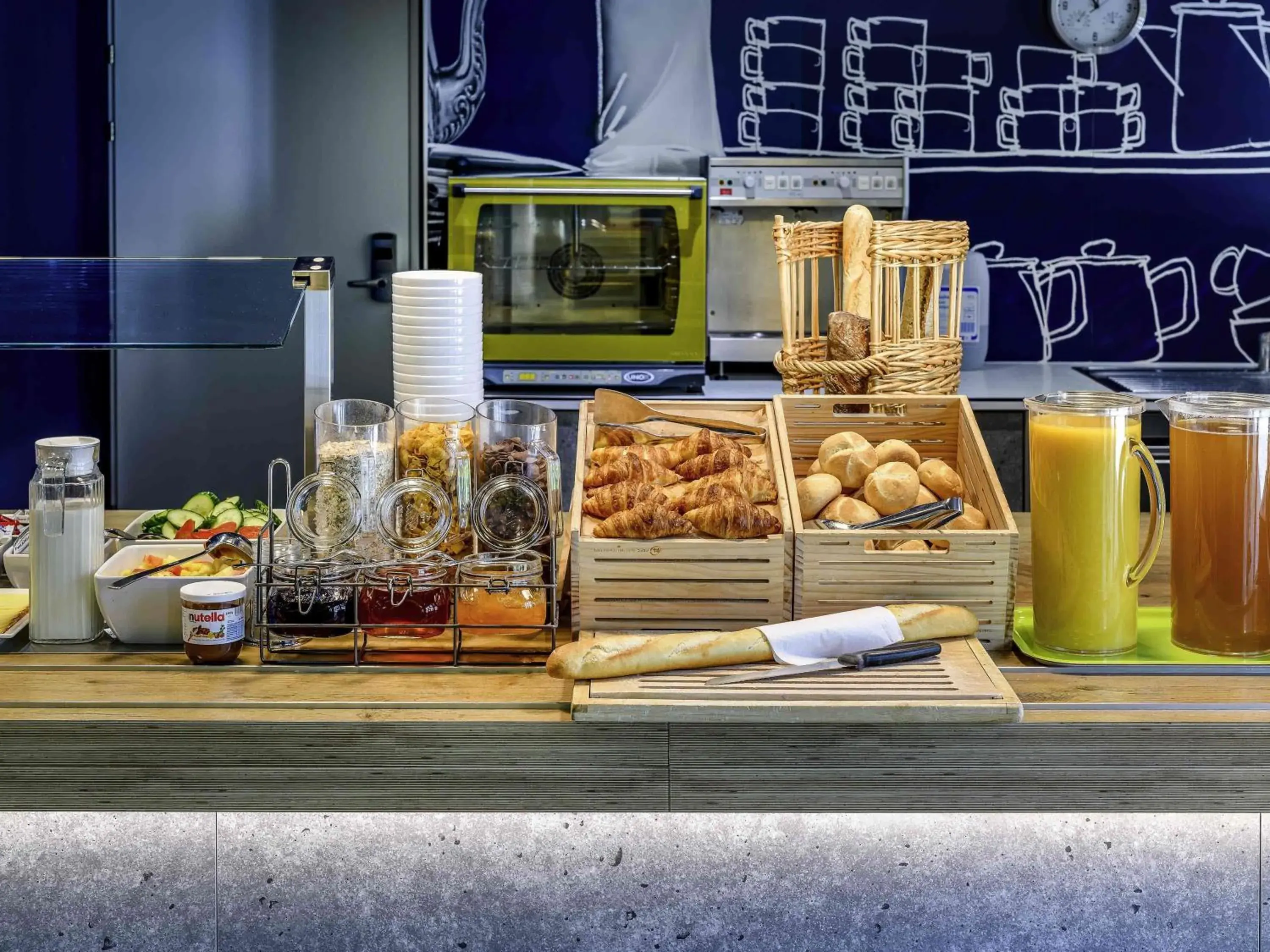 Breakfast in ibis budget Winterthur Breakfast in ibis budget Winterthur