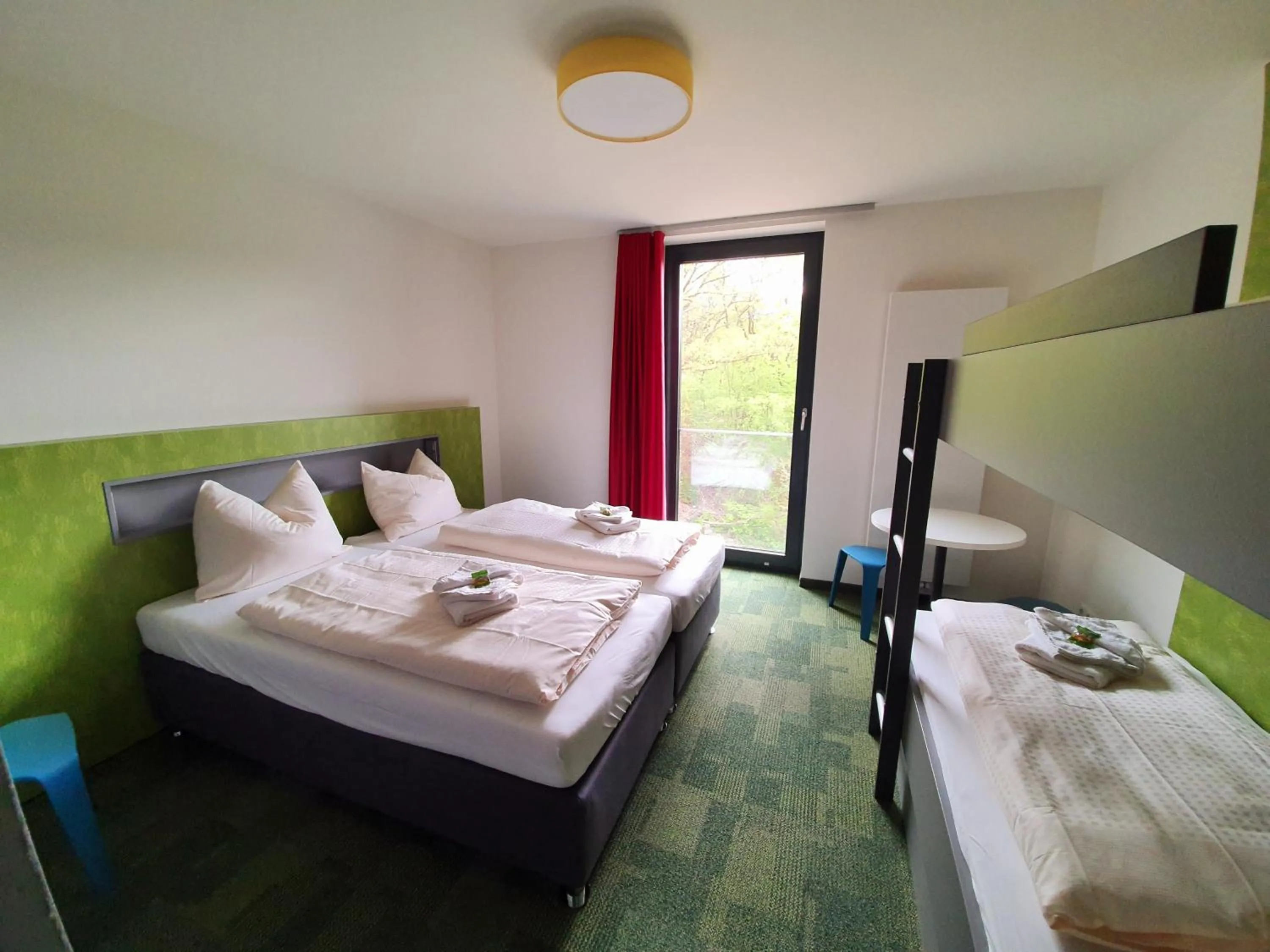 Photo of the whole room, Bed in Jugendherberge Gemünd Vogelsang