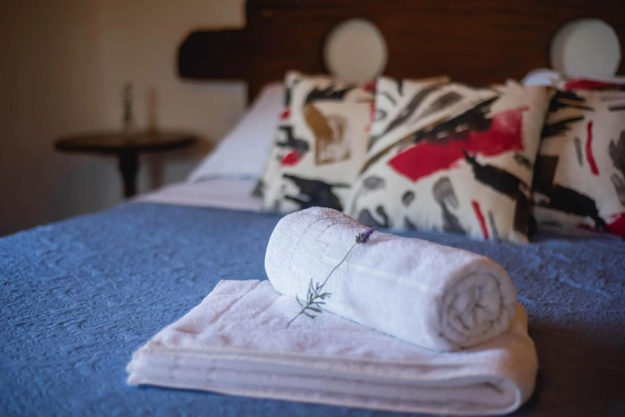 Bed in Pousada Gopak