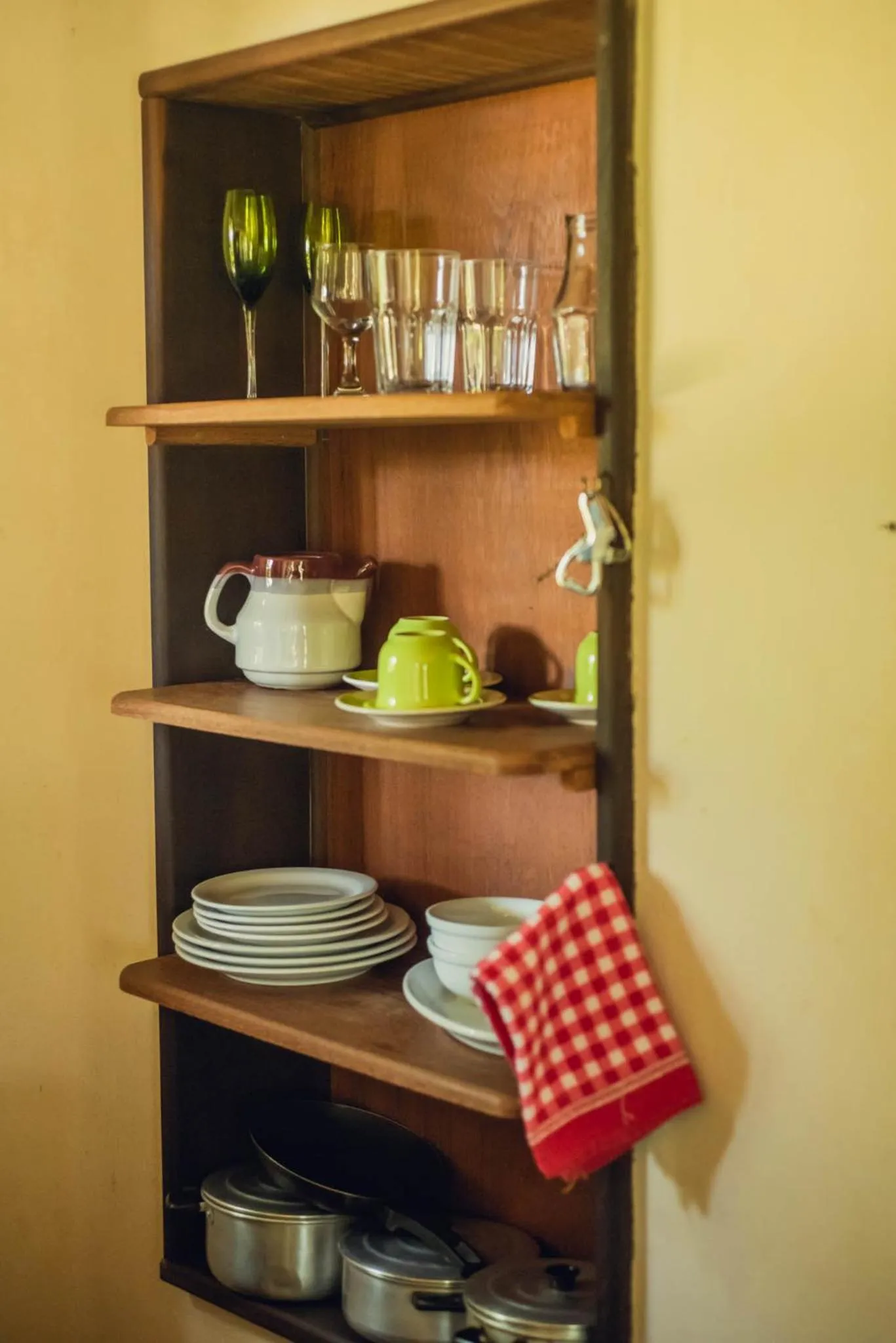 kitchen in Pousada Gopak