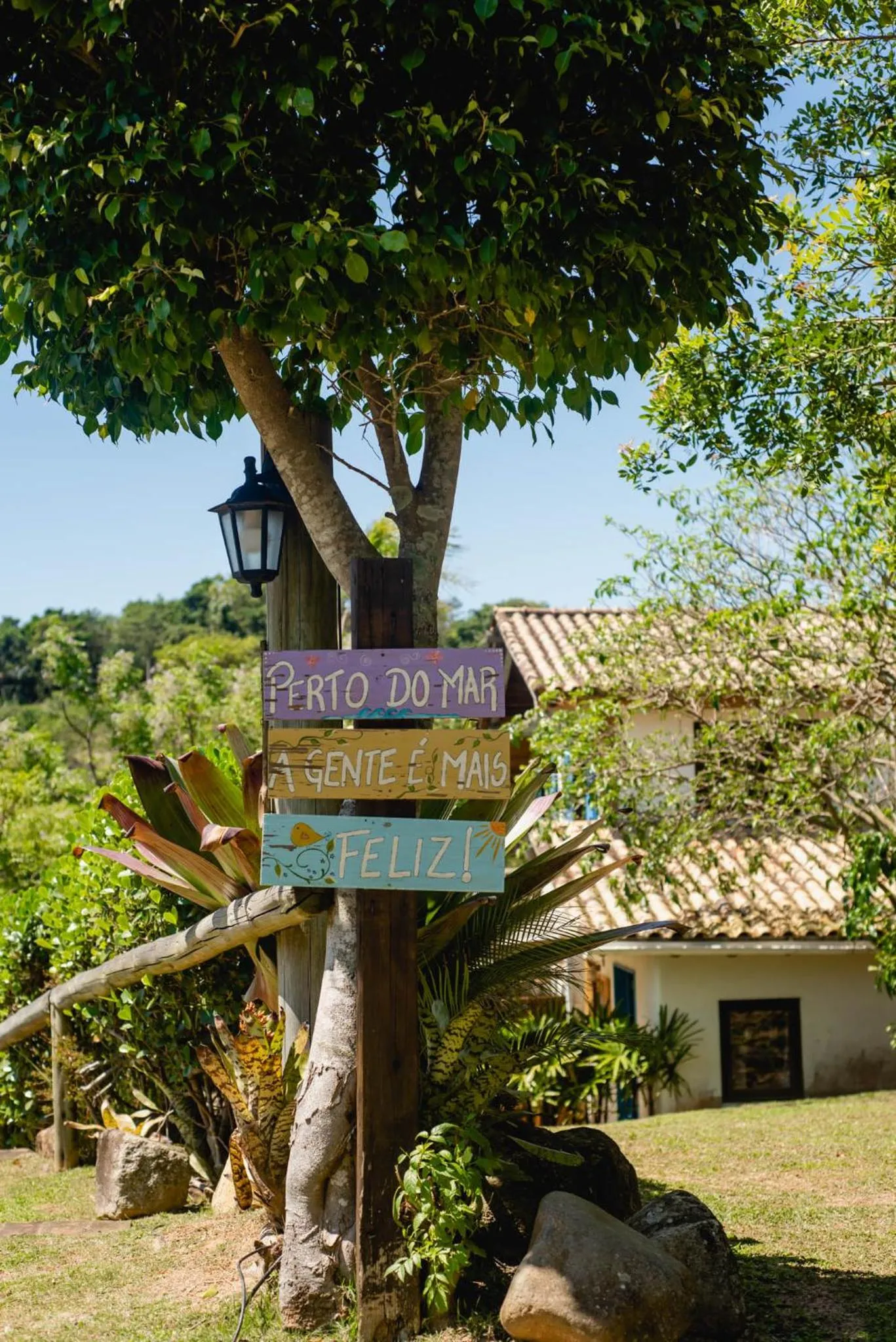 Garden in Pousada Gopak