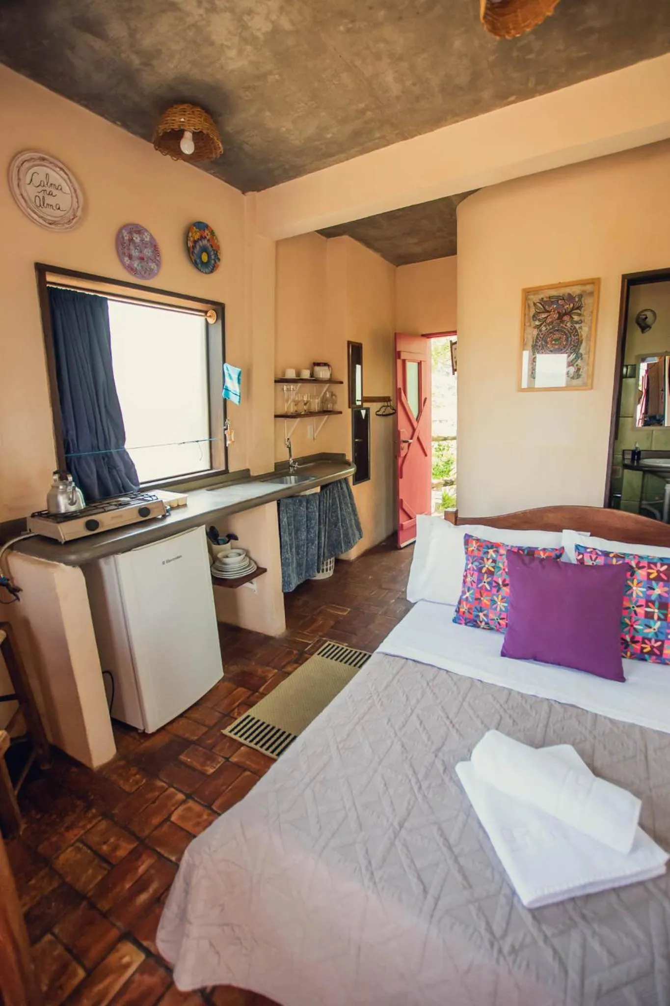 Photo of the whole room, Bed in Pousada Gopak