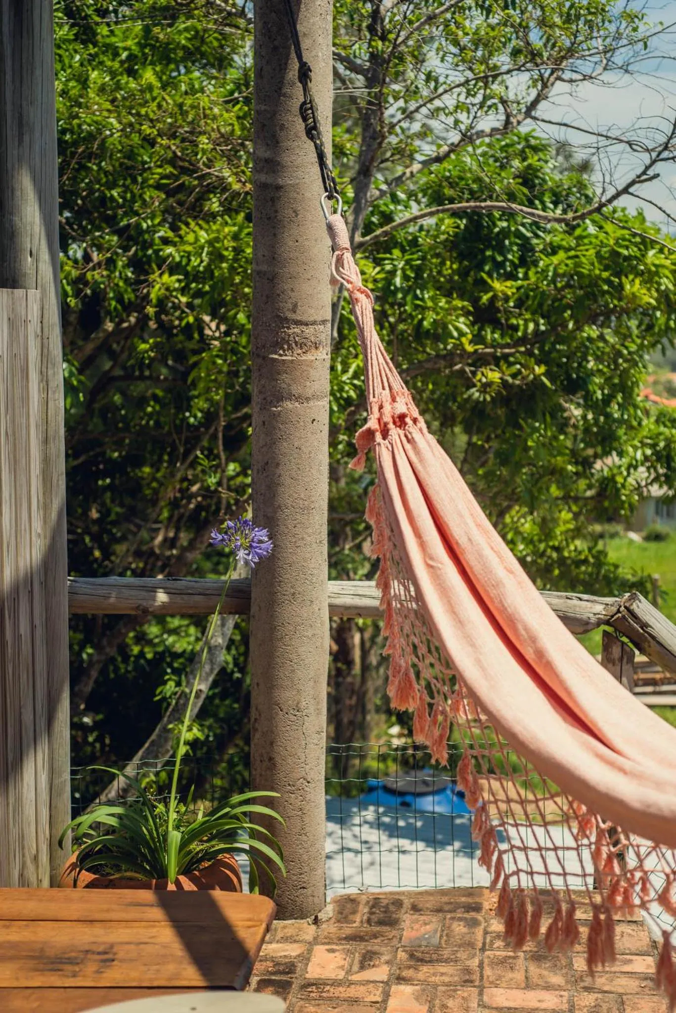 Balcony/Terrace in Pousada Gopak