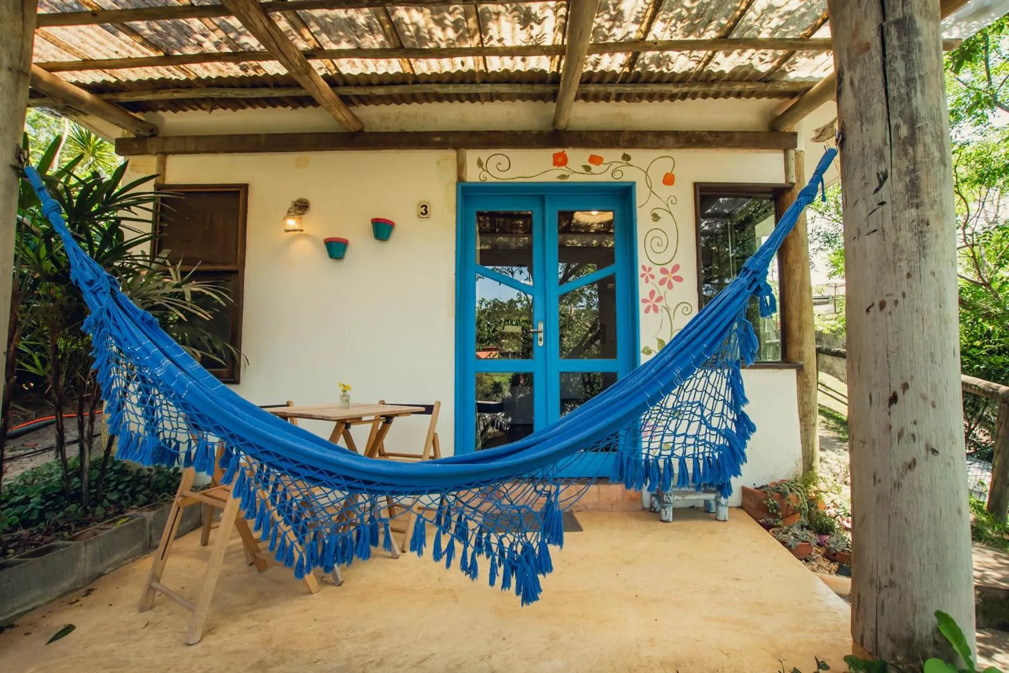 Patio in Pousada Gopak