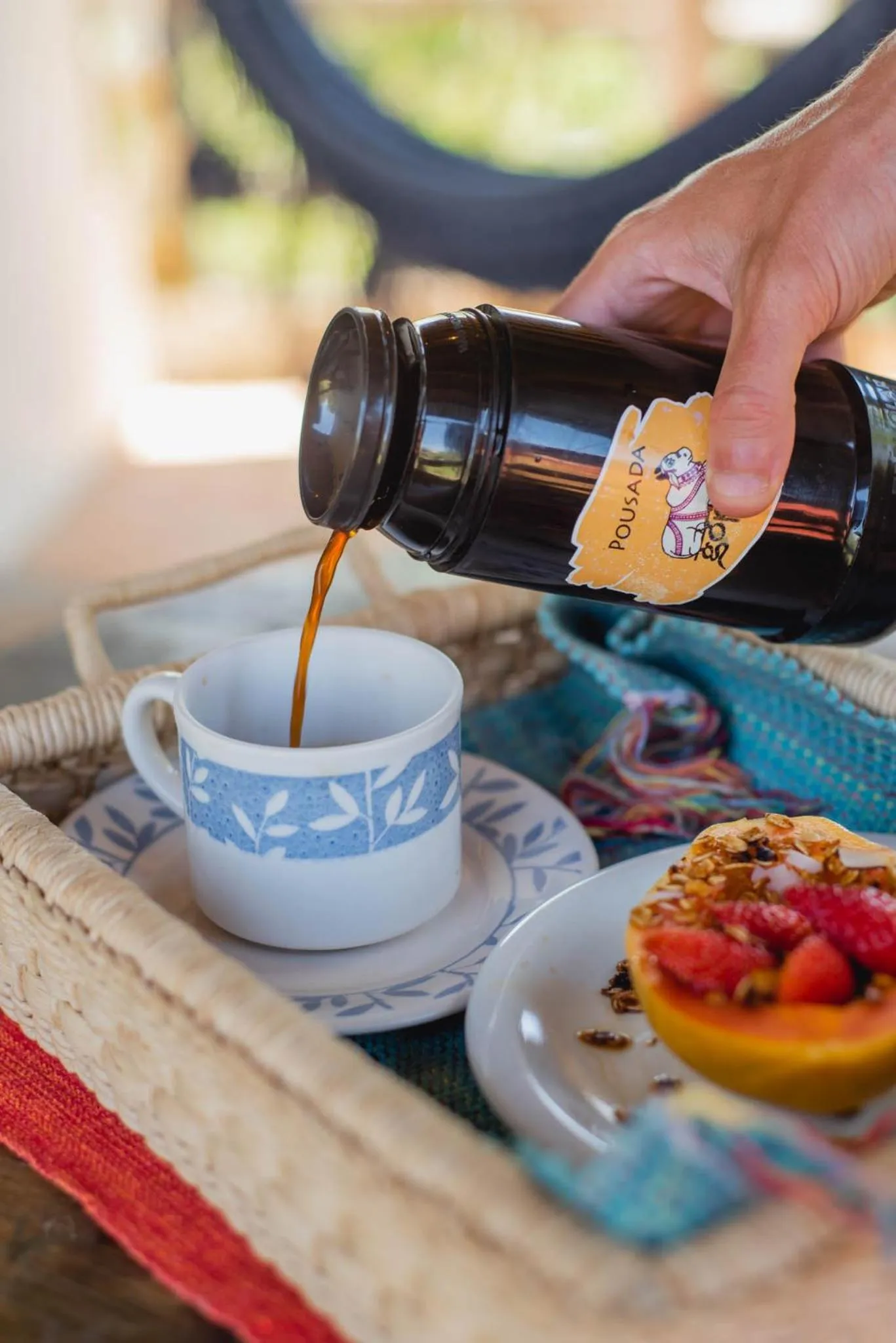 Breakfast in Pousada Gopak