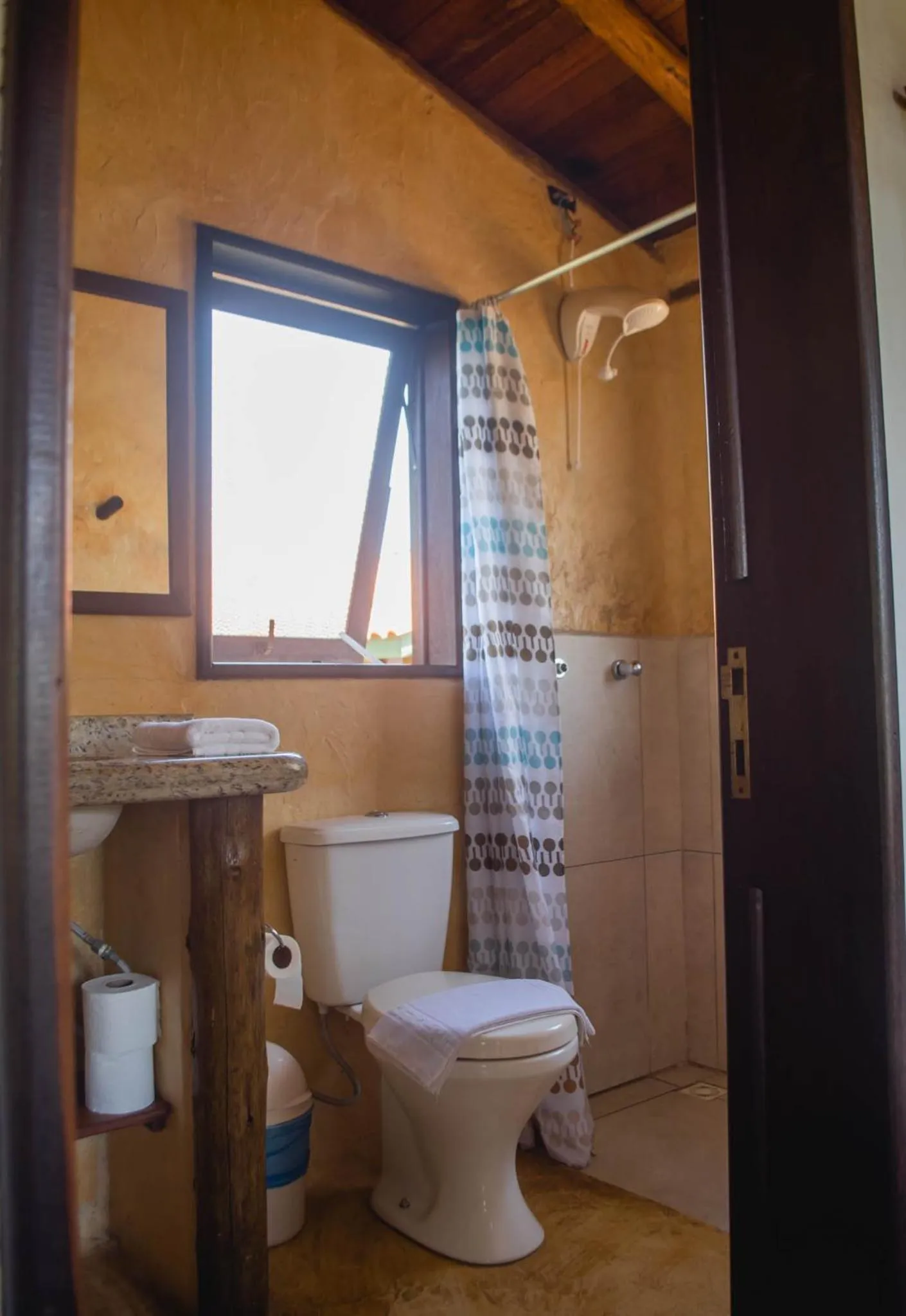 Bathroom in Pousada Gopak