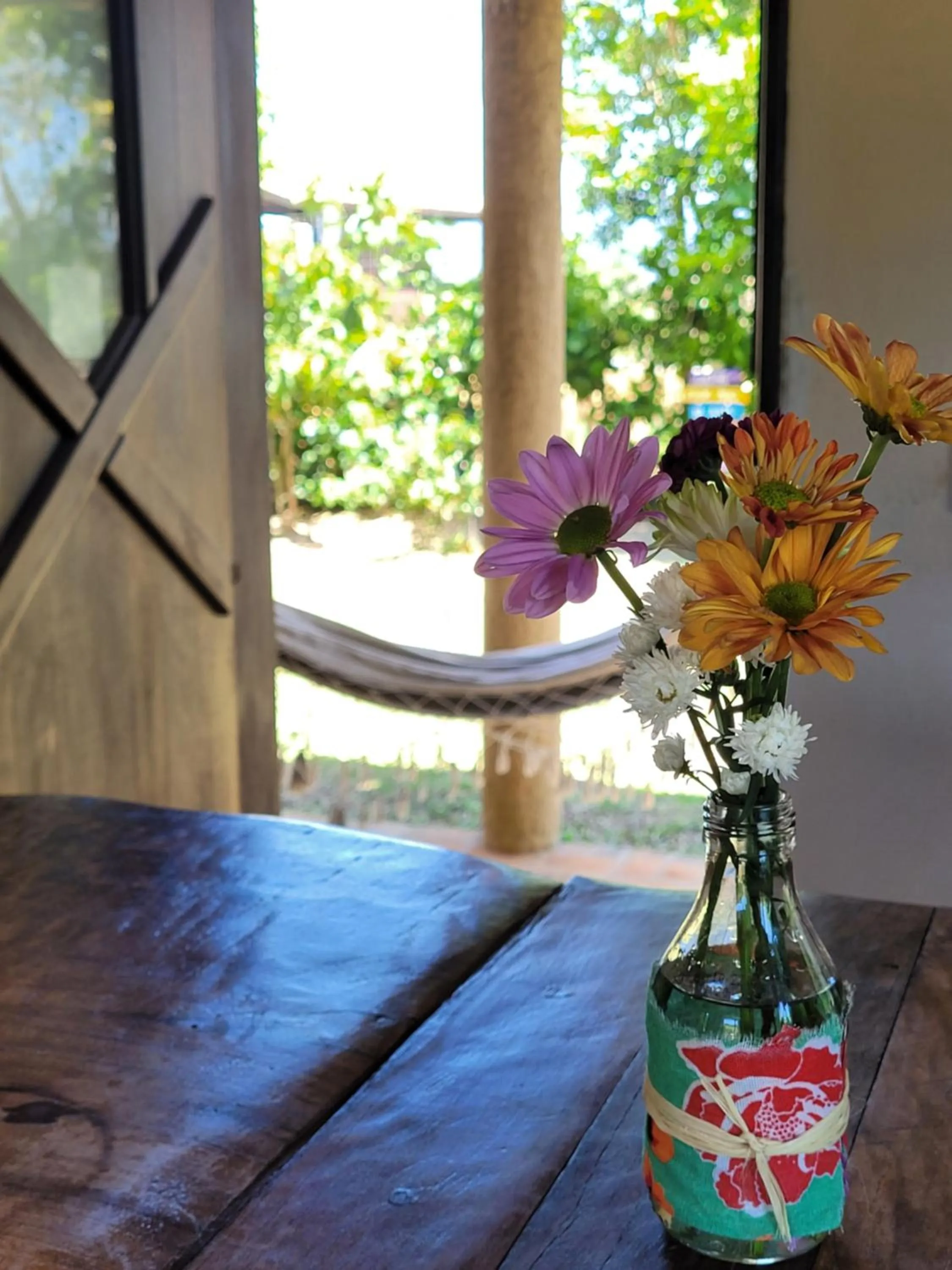 Decorative detail in Pousada Gopak