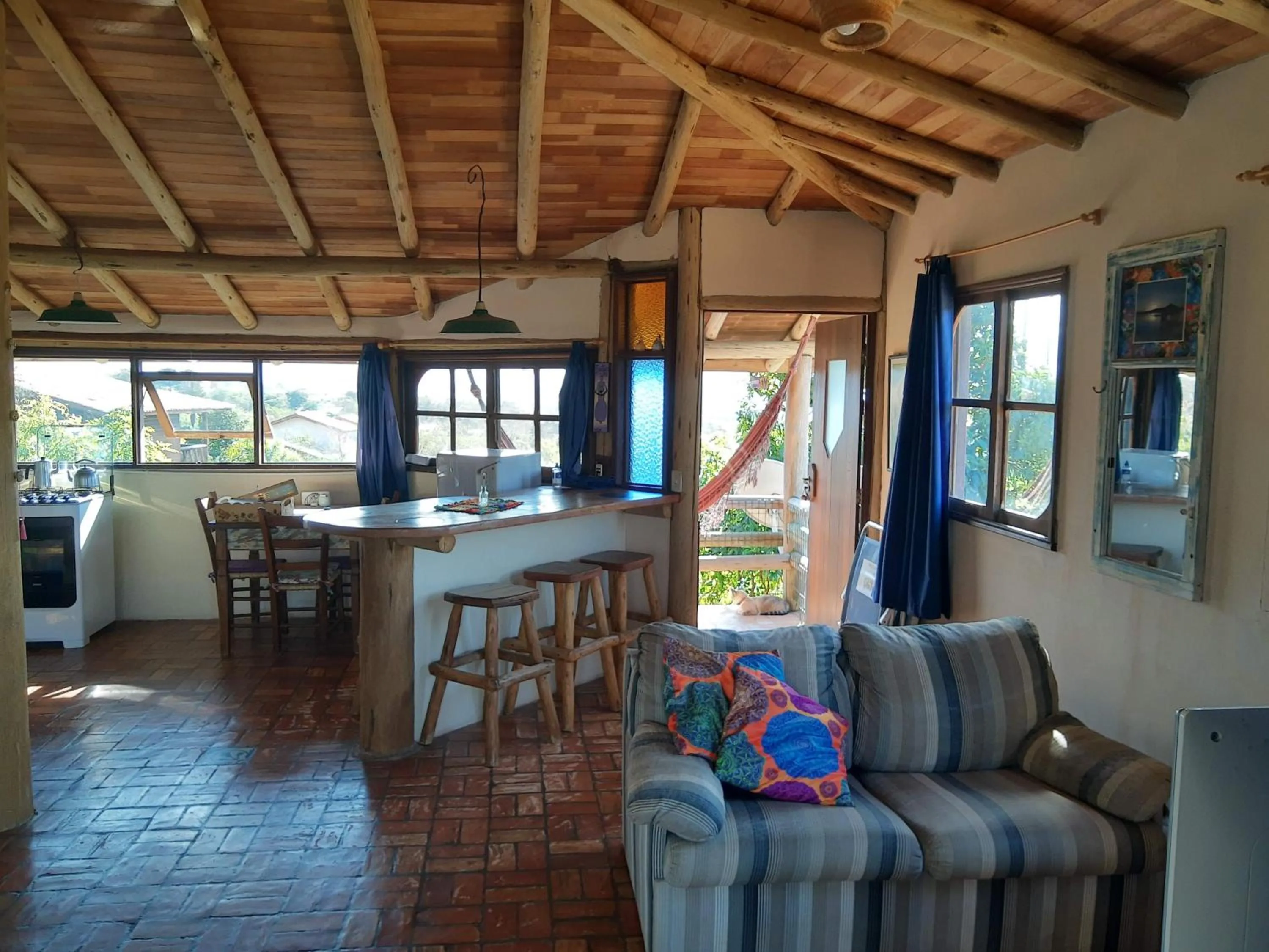 Living room in Pousada Gopak