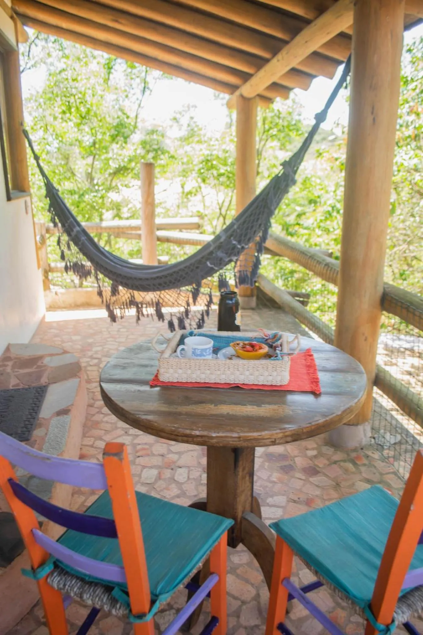 Balcony/Terrace in Pousada Gopak