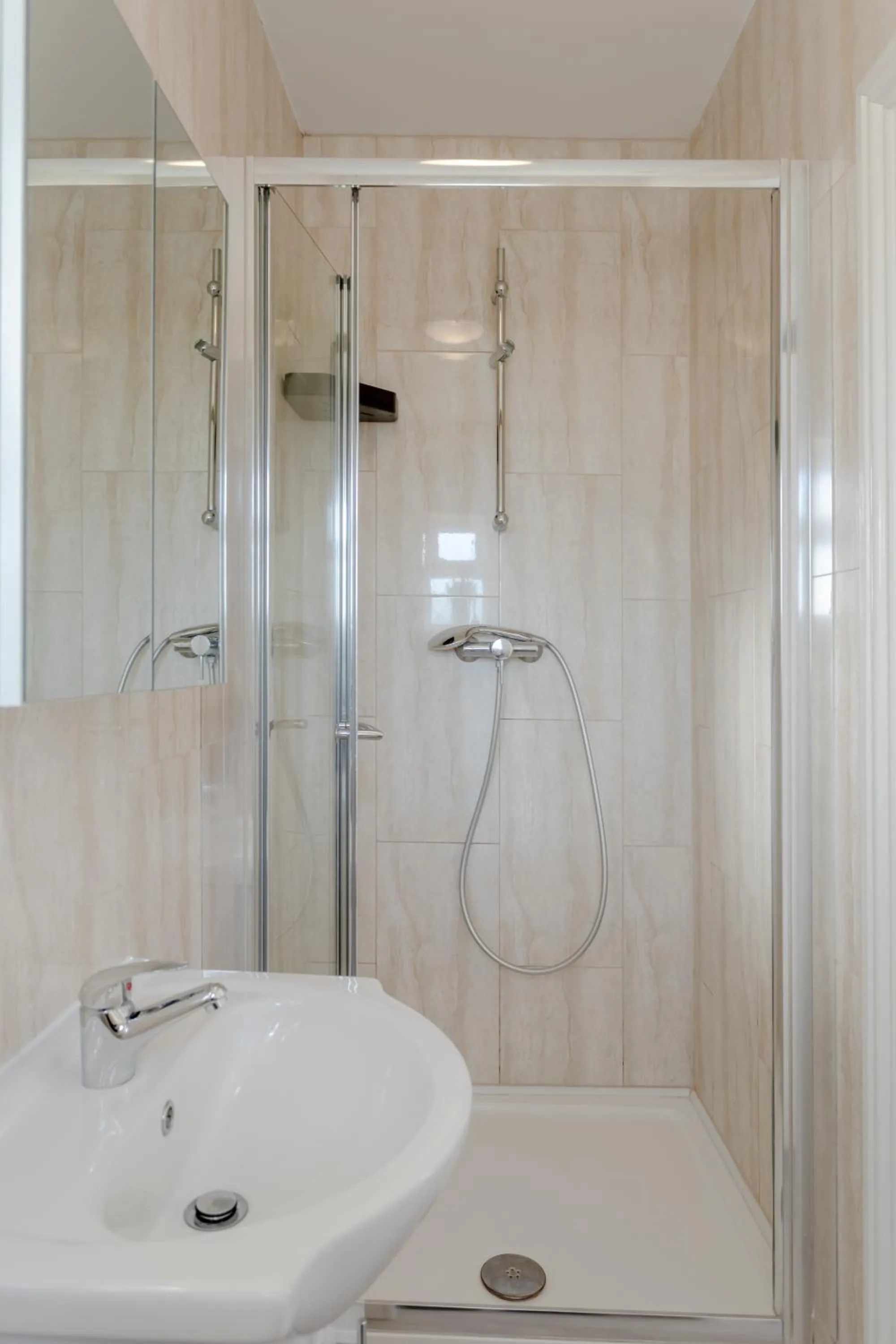 Shower in Apple House Wembley