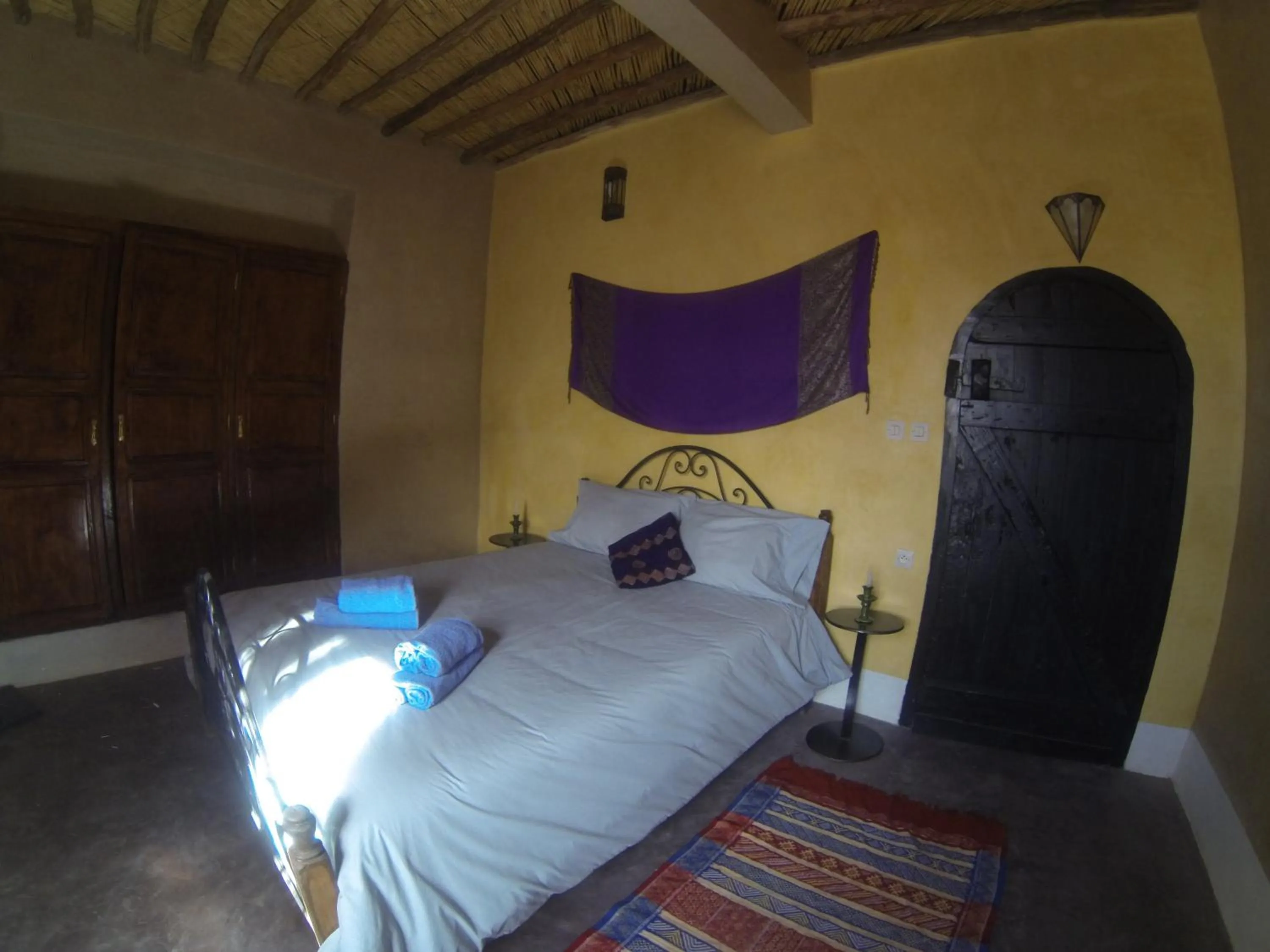 Bedroom, Bed in kasbah 123 soleil