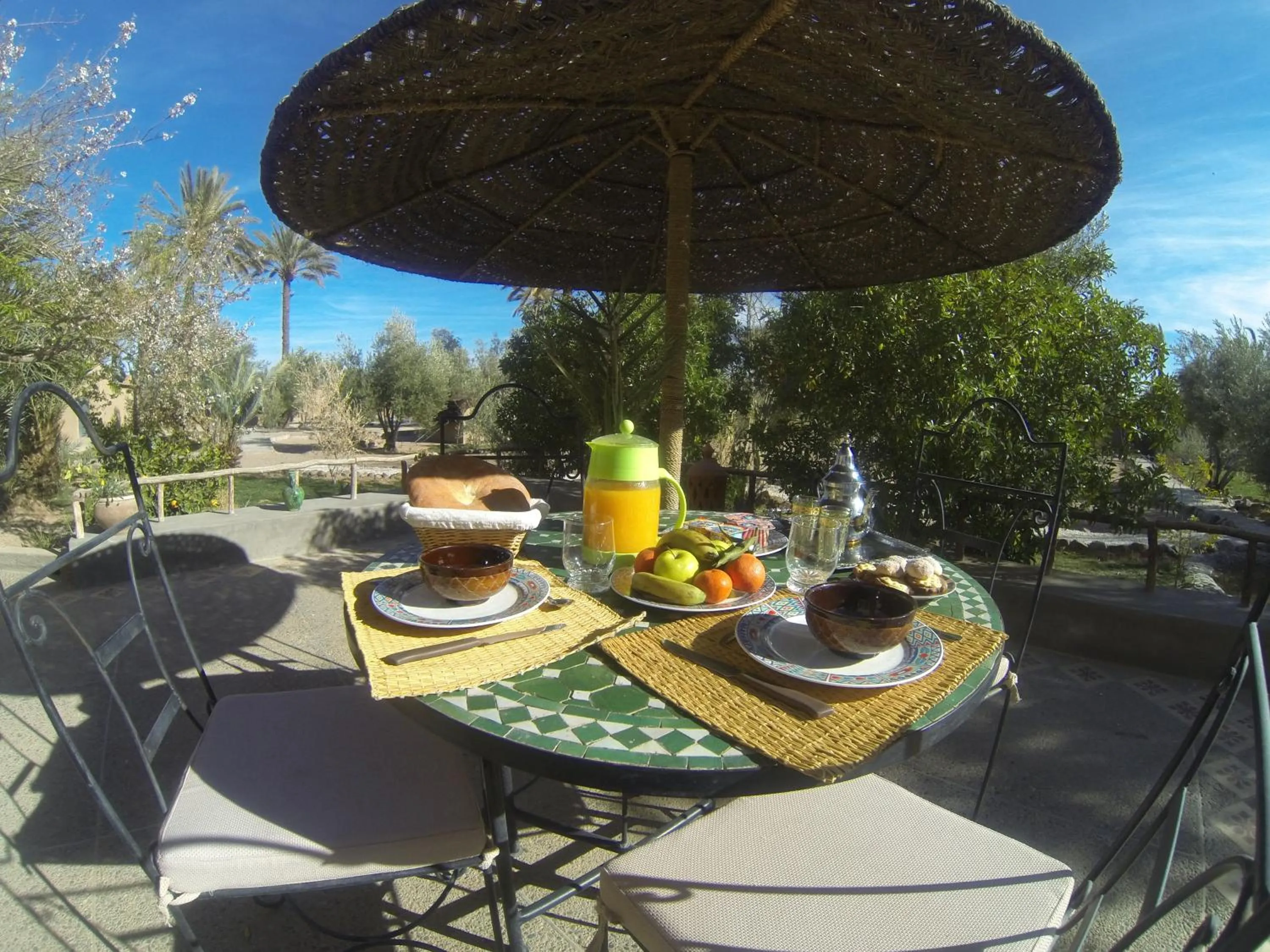 Restaurant/places to eat in kasbah 123 soleil