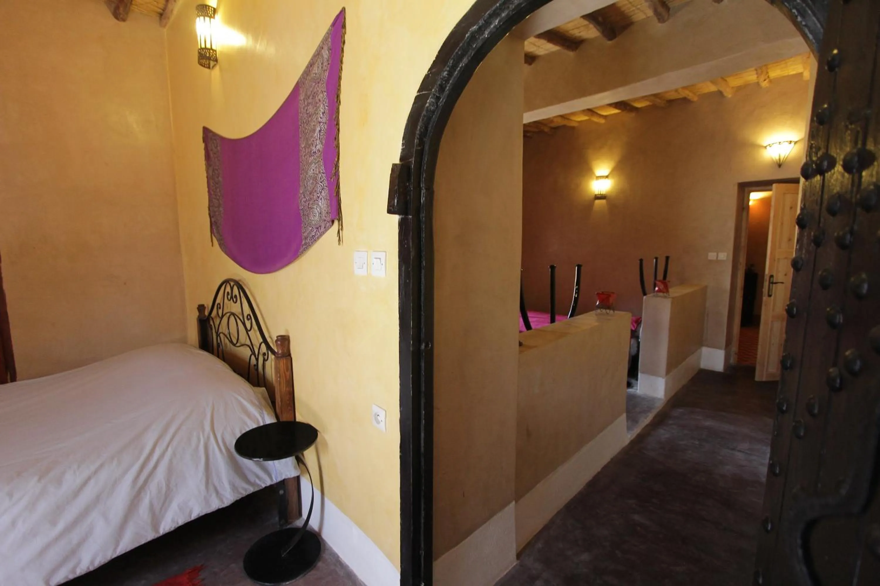 Photo of the whole room, Bed in kasbah 123 soleil