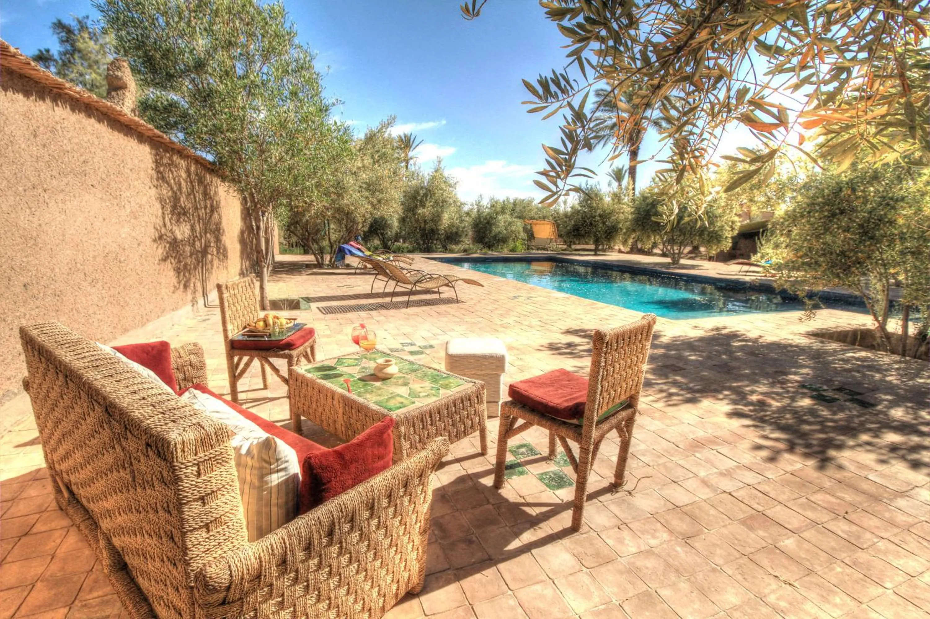 Balcony/Terrace in kasbah 123 soleil