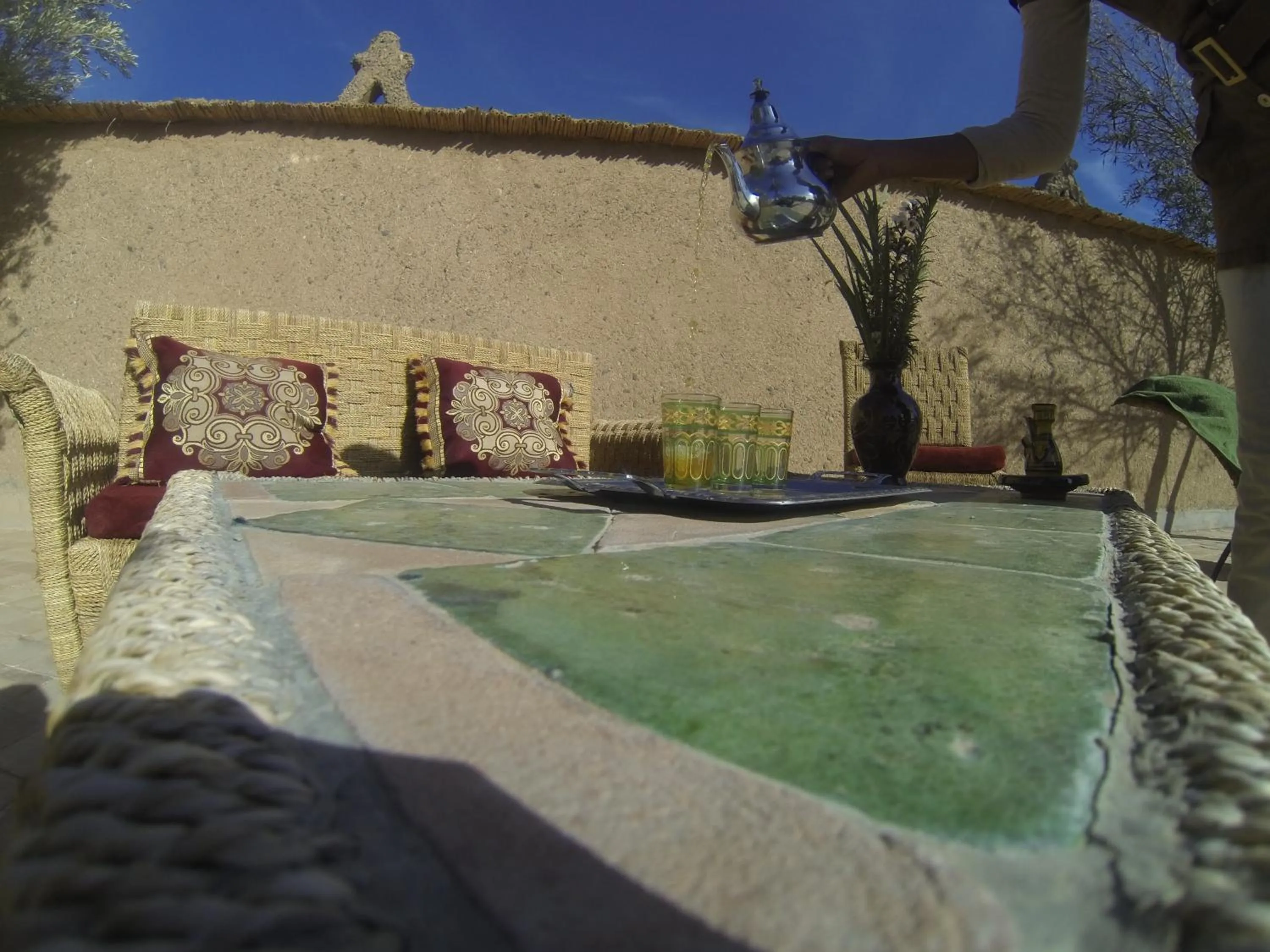 Lounge or bar in kasbah 123 soleil