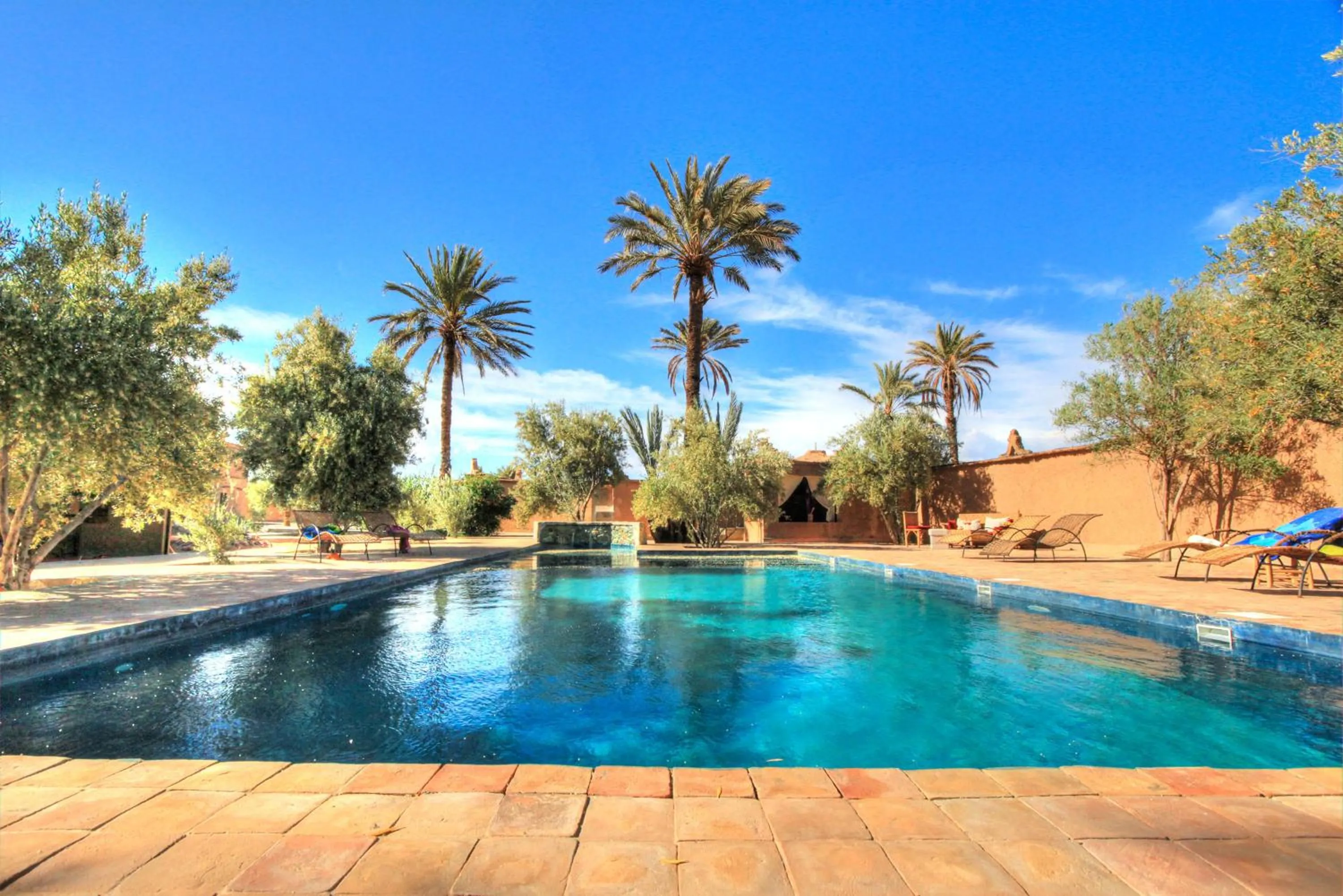 Swimming pool in kasbah 123 soleil