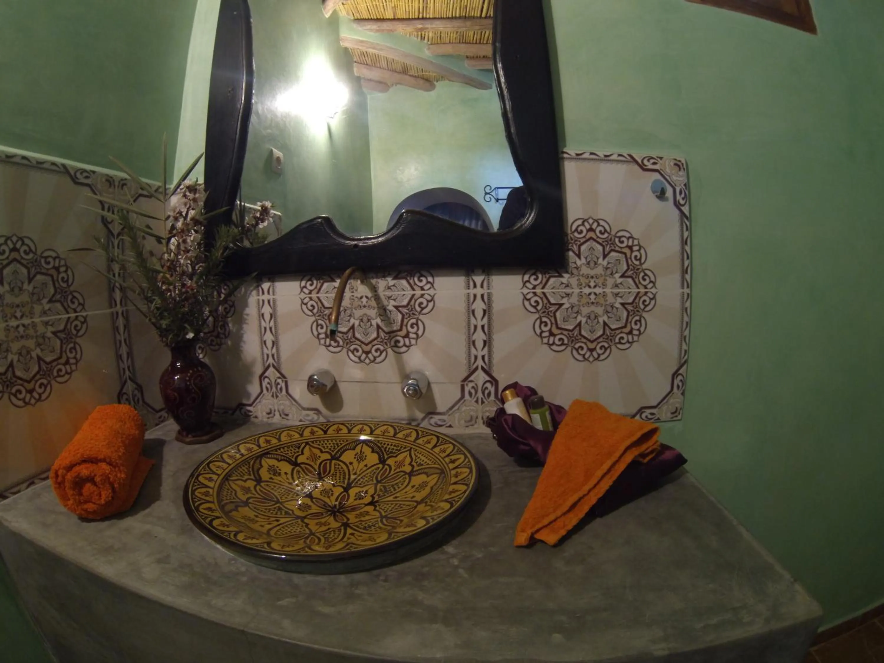 Bathroom in kasbah 123 soleil