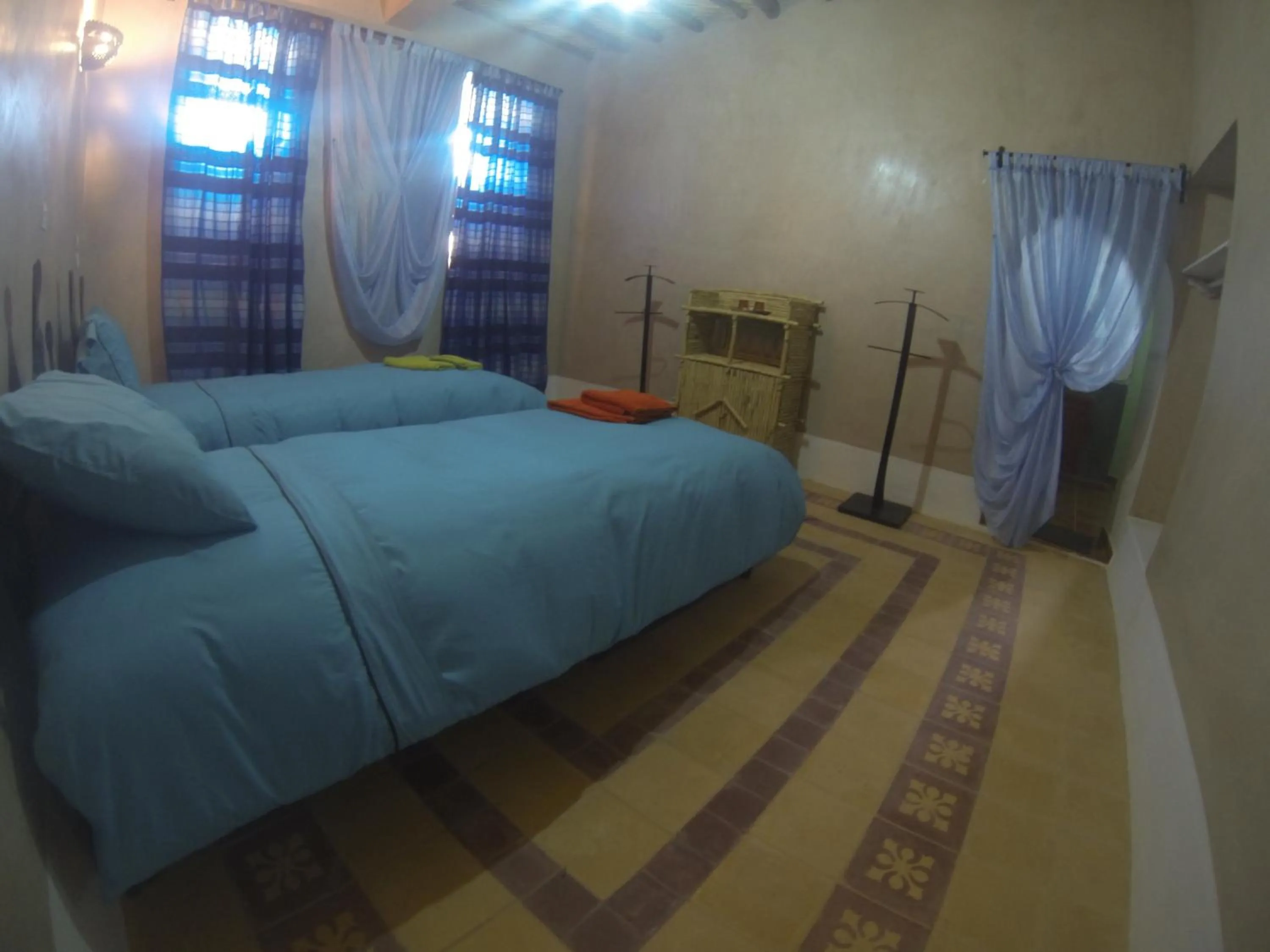 Photo of the whole room, Bed in kasbah 123 soleil