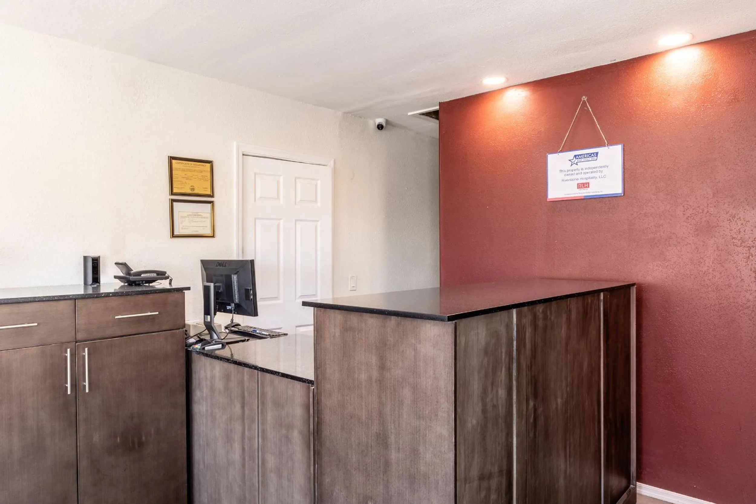 Lobby or reception in Econo Lodge Needles