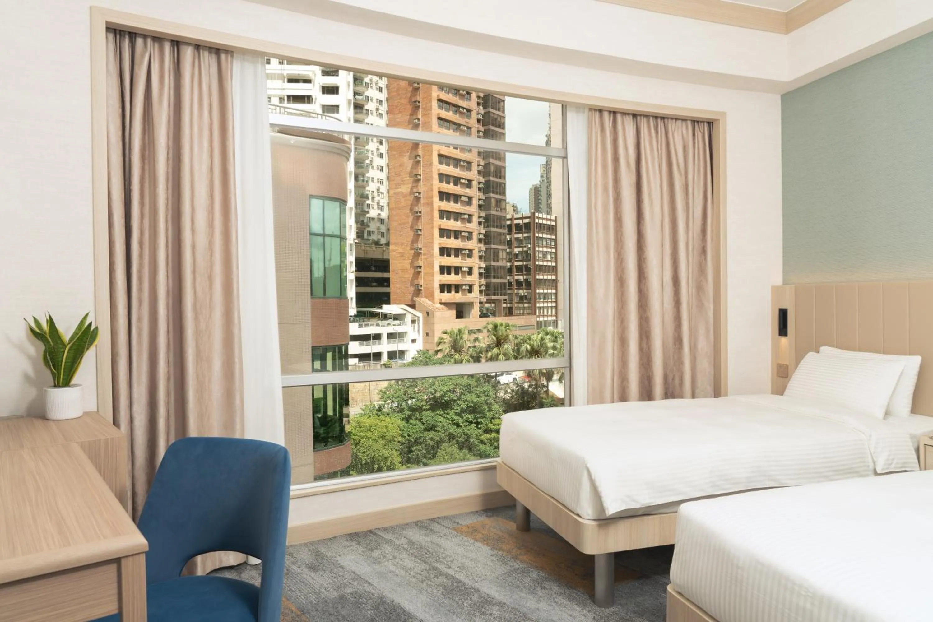 Bed in Garden View Hong Kong