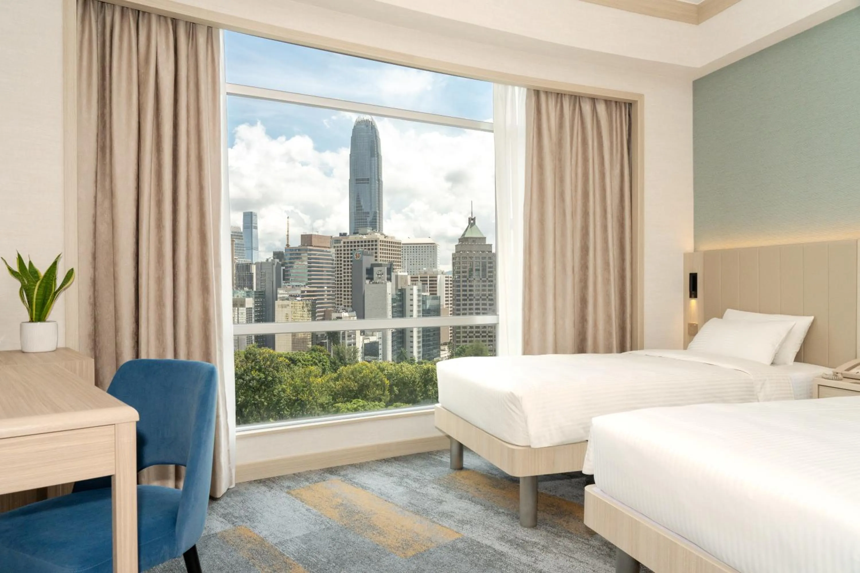 Bed in Garden View Hong Kong