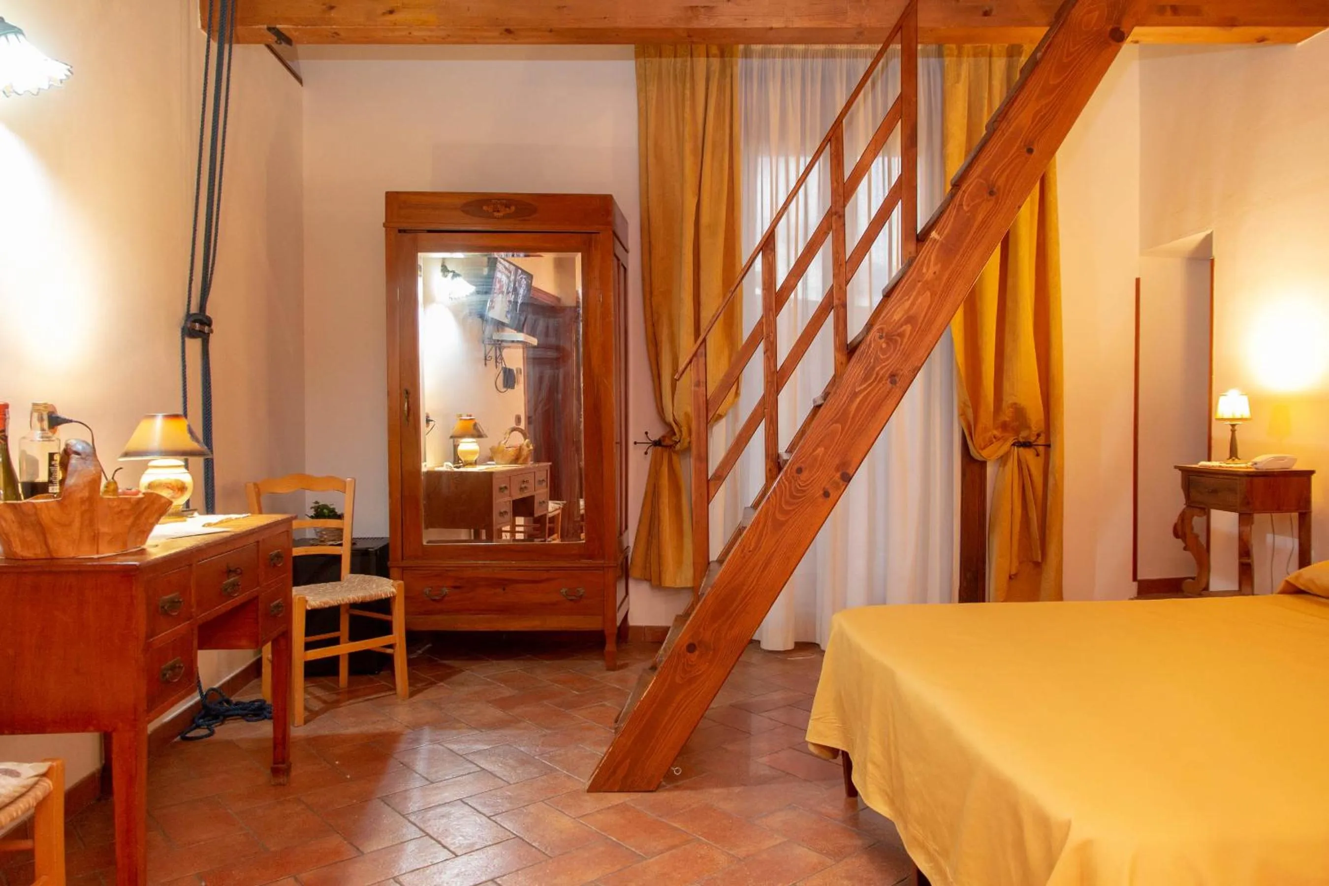 Bed in Donnaciccina Accomodation